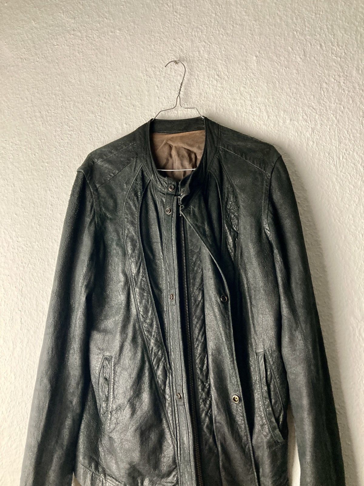 Rick Owens F/W 04 "QUEEN" Blistered Lamb Leather Jacket Rick Owens M Size US M / EU 48-50 / 2 - 12 Thumbnail