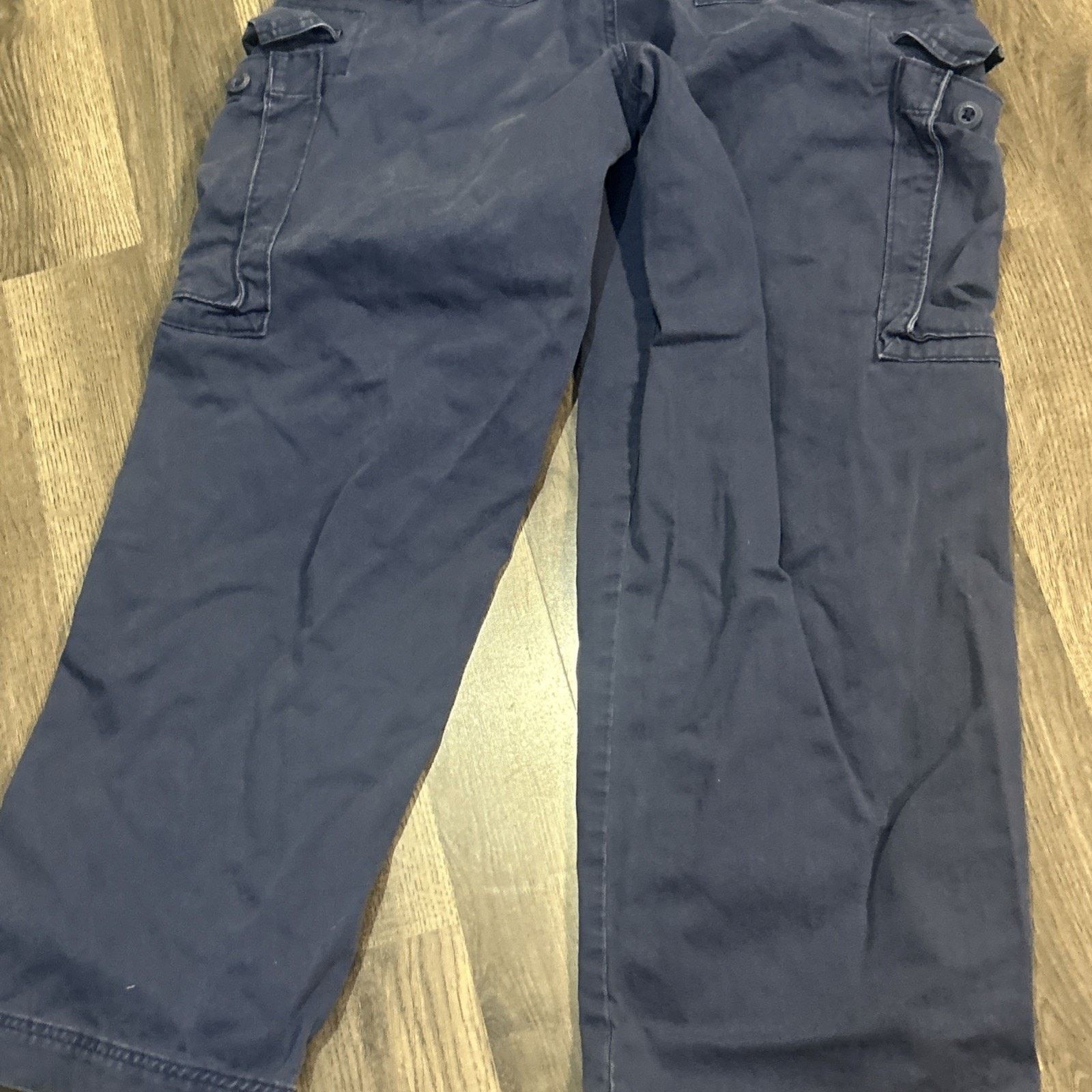 Hollister Men’s Hollister 33 Cargo Blue Pants Y2K Heavy Pants Size US 33 - 16 Thumbnail