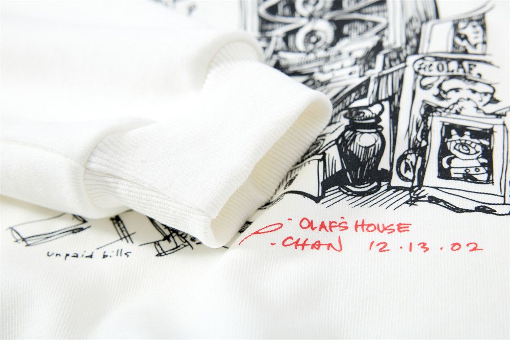 Vintage Men's loose casual American street cartoon creative hoodie Size US M / EU 48-50 / 2 - 5 Thumbnail