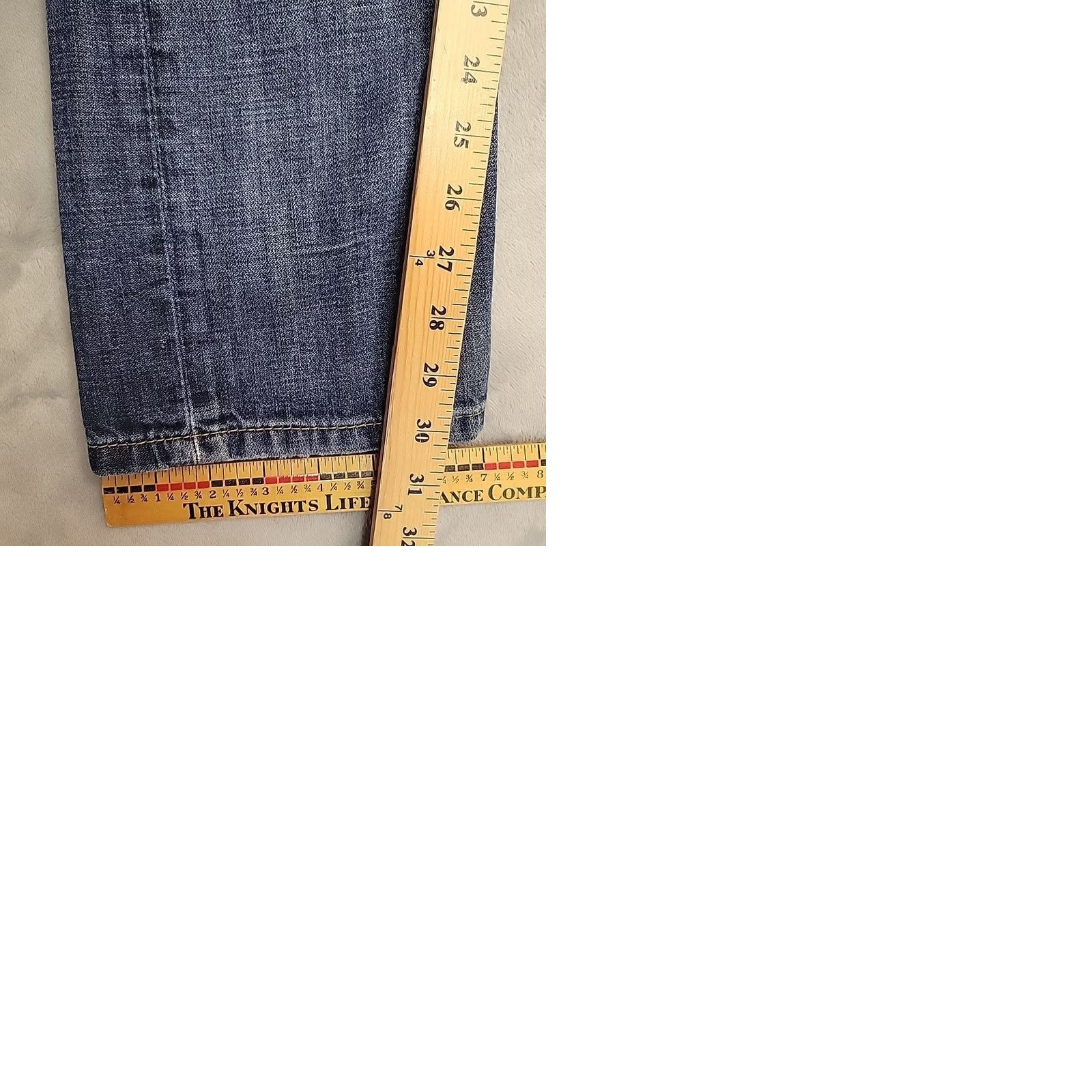 Vintage Levis 513 Jeans Men 30x32 Blue Slim Straight Denim Casual Everyday Classic USA 5-Pocket Mens Size US 30 / EU 46 - 9 Thumbnail