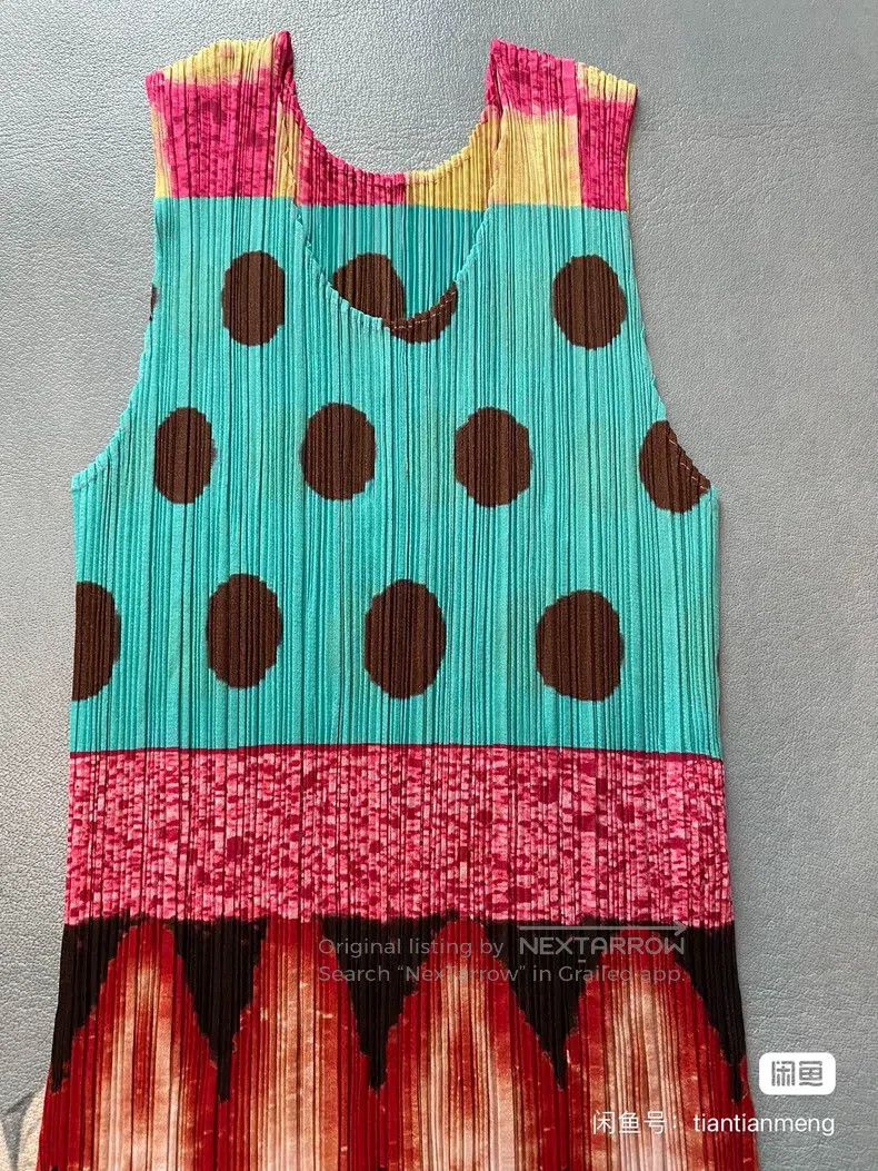 Issey Miyake Issey Miyake Color Block Dress Size M / US 6-8 / IT 42-44 - 6 Thumbnail