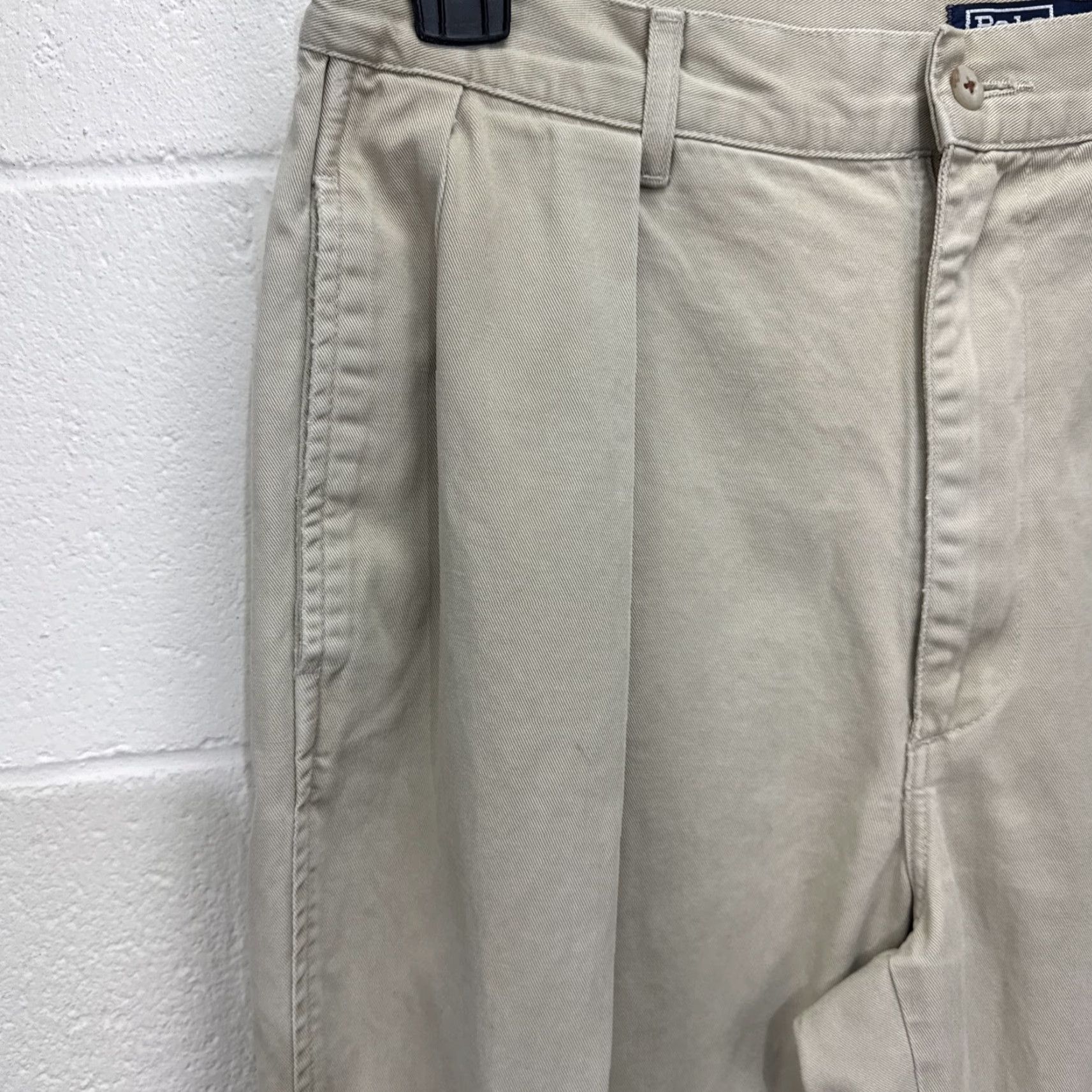 Polo Ralph Lauren Vintage Polo Ralph Lauren Chino Pants Men’s Size 33 Khaki Cotton Straight Leg 5-Pocket Size US XS / EU 42 / 0 - 2 Thumbnail