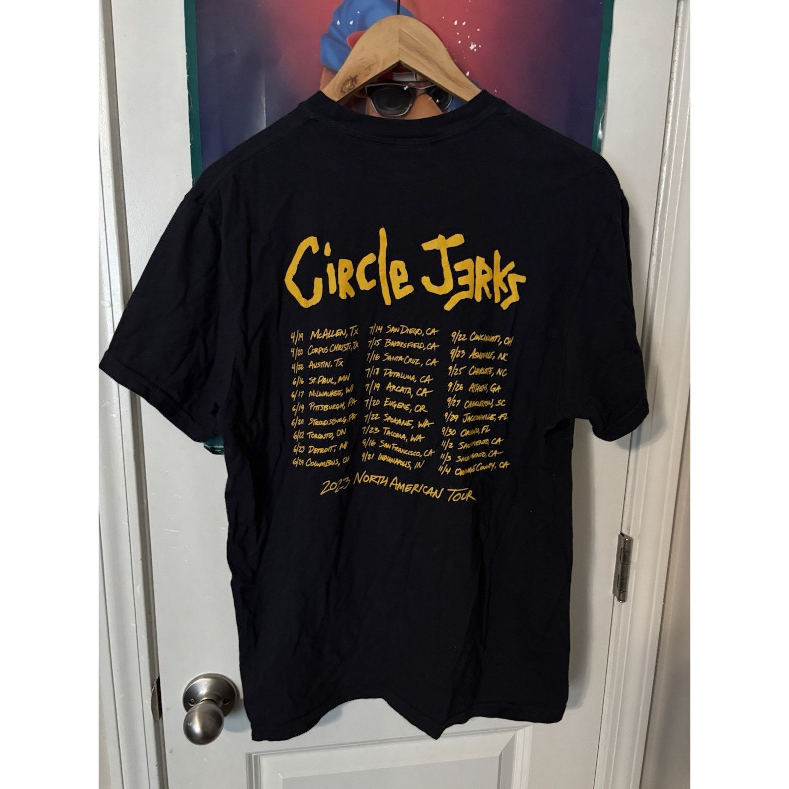 The Unbranded Brand CIRCLE JERKS - SKELETON MOSH MAN 2023 NORTH AMERICAN TOUR Size US XL / EU 56 / 4 - 2 Thumbnail