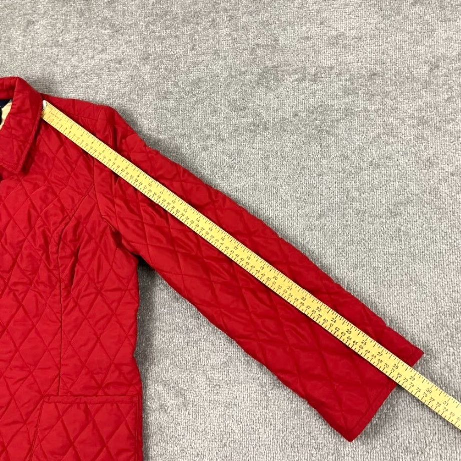 Brooks Brothers BROOKS BROTHERS Jacket Size 14 Red Quilted Coat Lined Button Pockets Womens Size XL / US 12-14 / IT 48-50 - 5 Thumbnail
