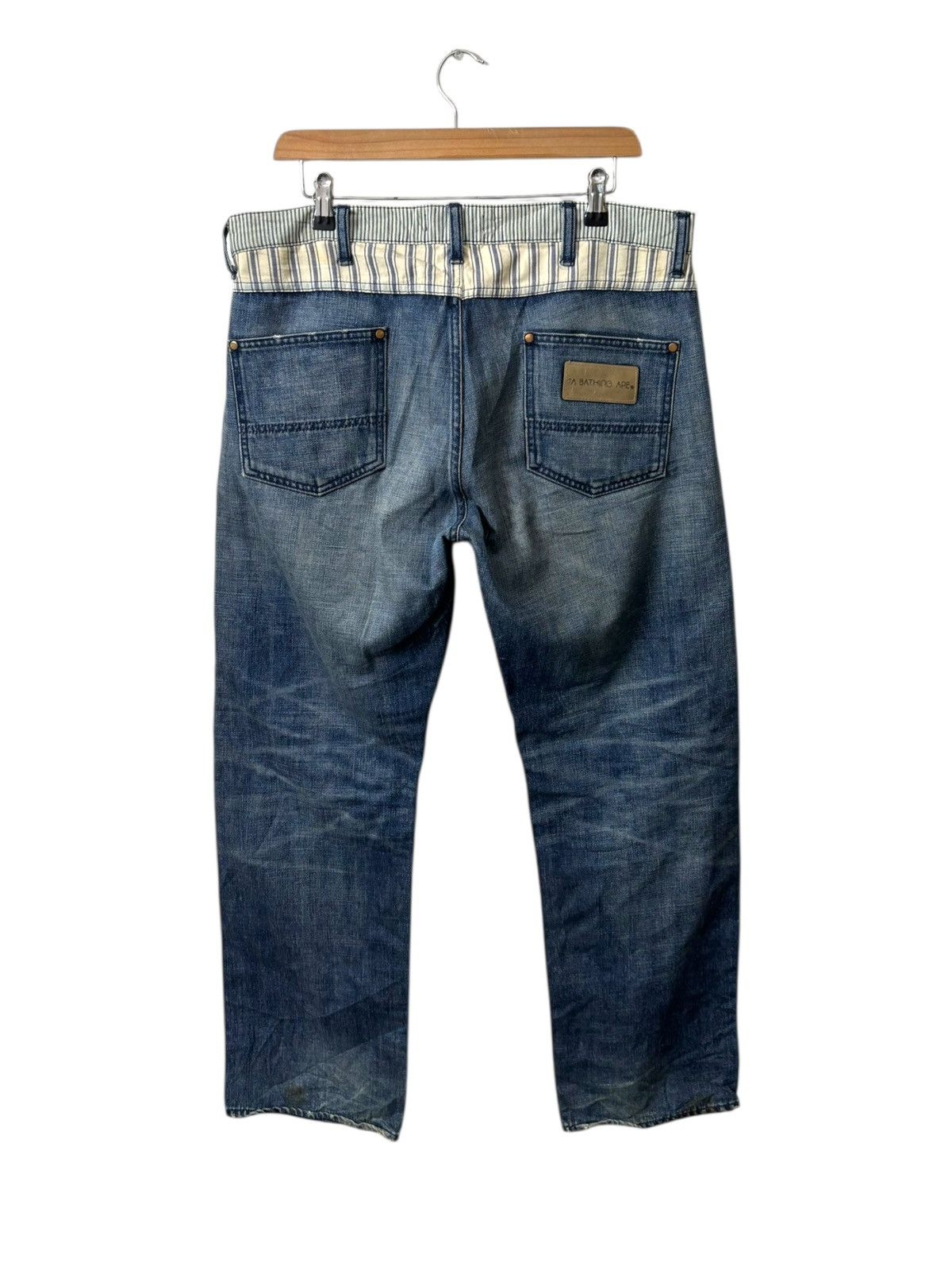 Bape Vintage BAPE Jeans Size US 36 / EU 52 - 2 Thumbnail