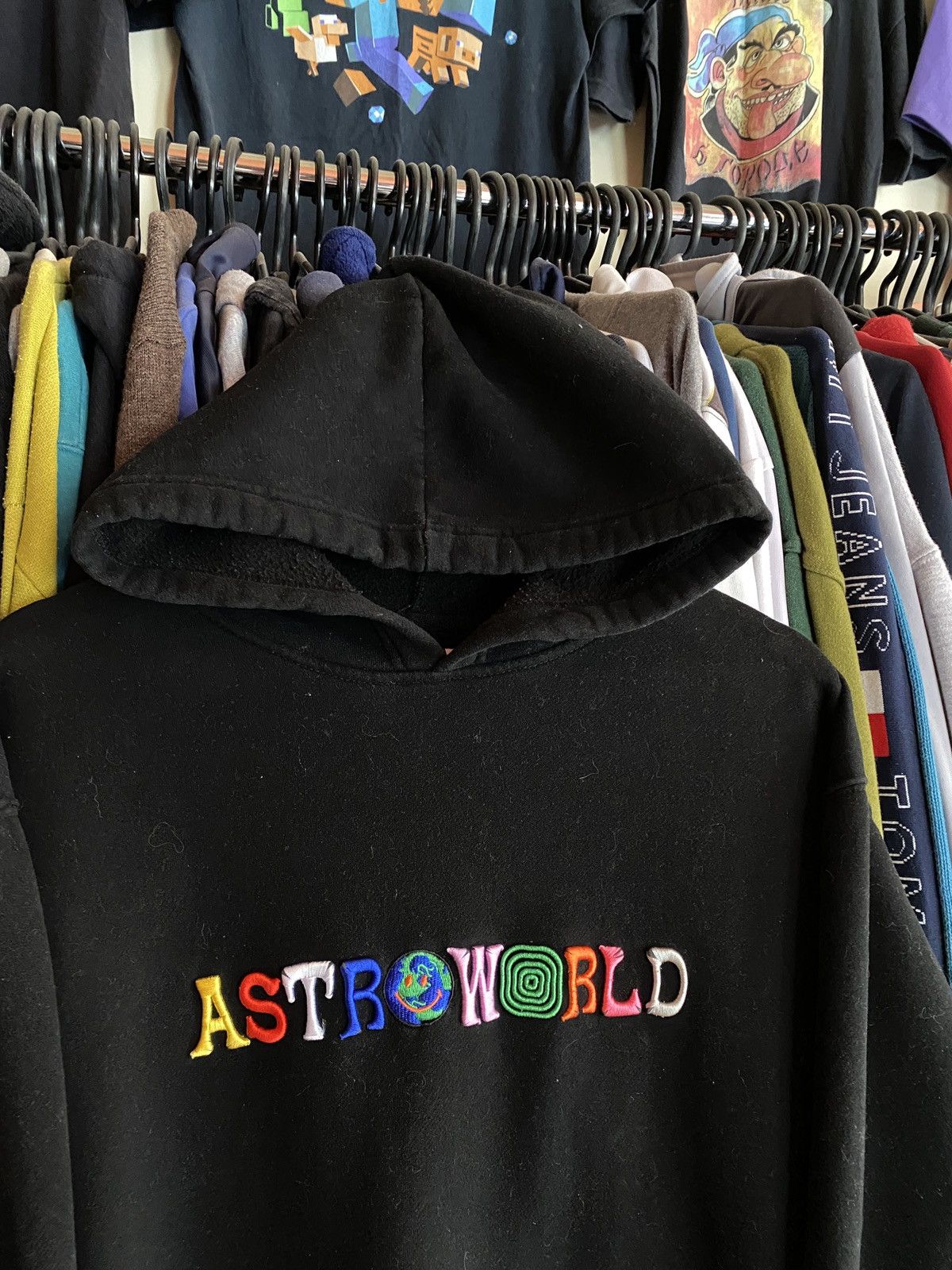 Travis Scott VINTAGE ASTROWORLD WISH YOU WERE HERE HOODIE Y2k Size US XL / EU 56 / 4 - 2 Thumbnail