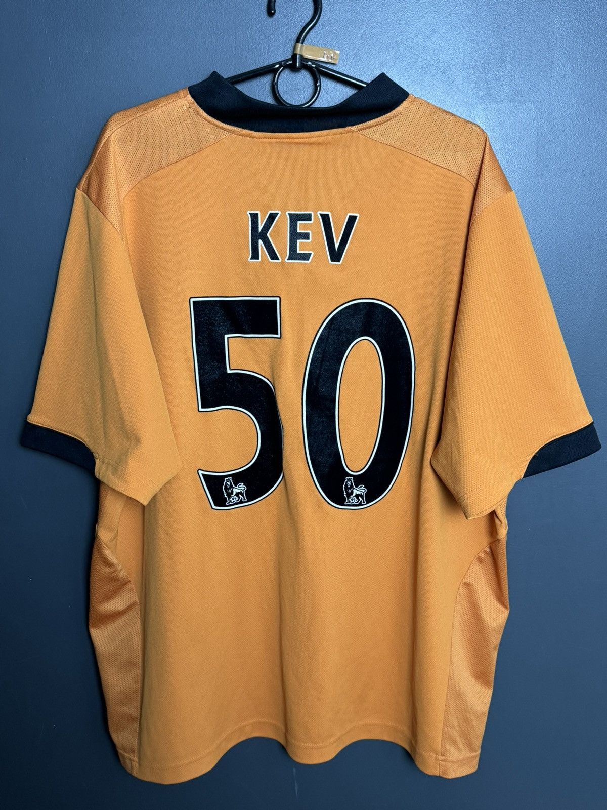 Le Coq Sportif Wolverhampton Wanderers 09/10 Home Football Jersey Size US XXL / EU 58 / 5 - 1 Thumbnail