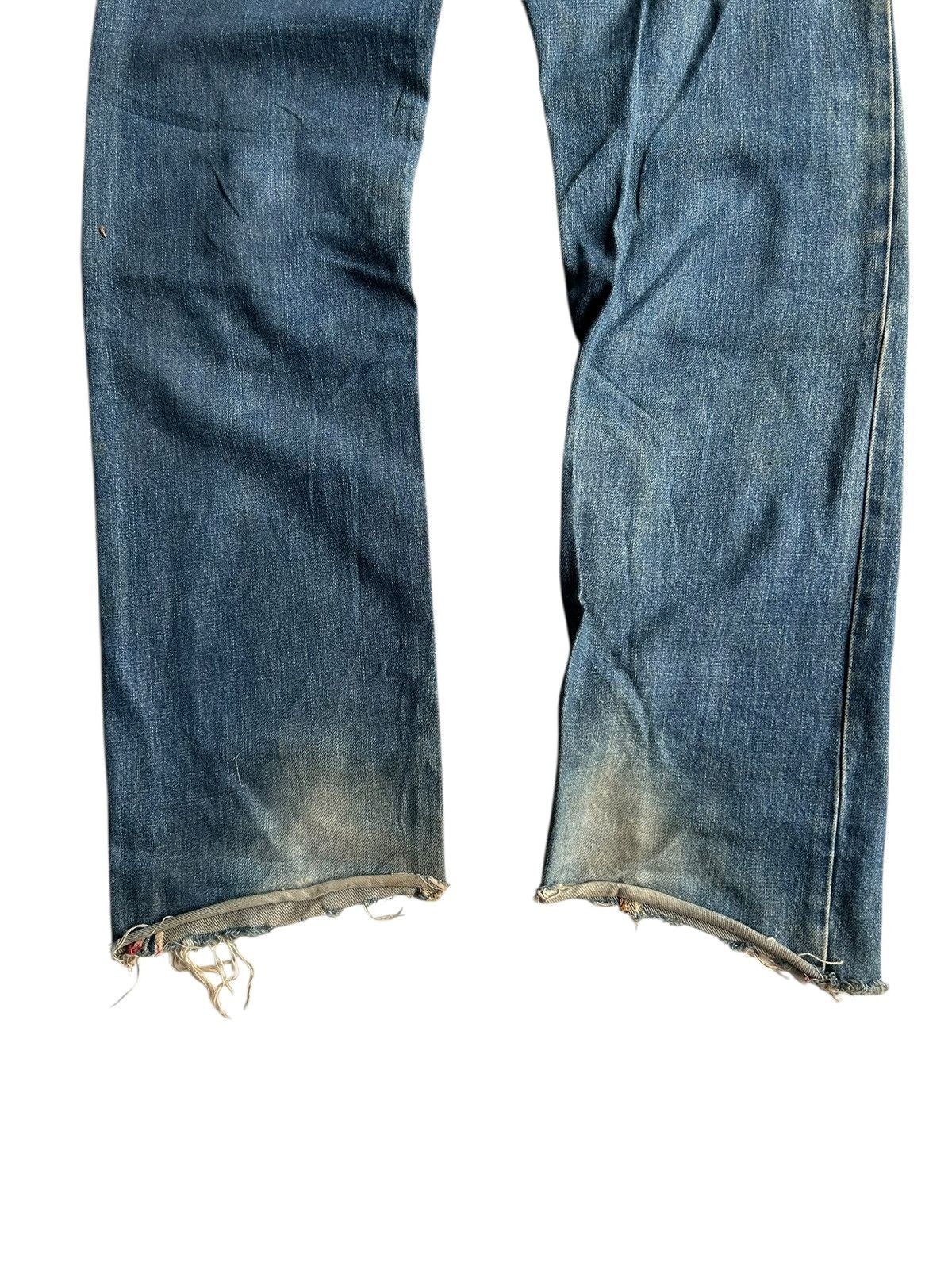 Japanese Brand × Kapital × Vintage Vintage Edwin Selvedge Distressed Punk Grunge Denim Jeans Size US 30 / EU 46 - 14 Thumbnail