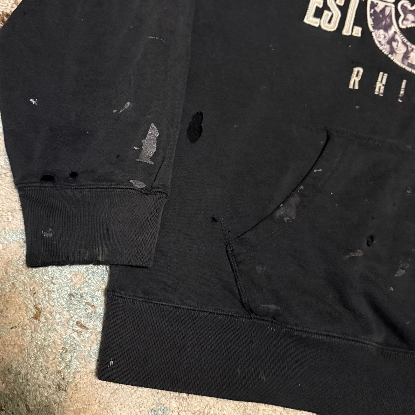 Ecko Unltd. Ecko Unltd Girl Logo Hoodie Size 2XL Distressed Thrashed Y2K Size US XXL / EU 58 / 5 - 3 Thumbnail