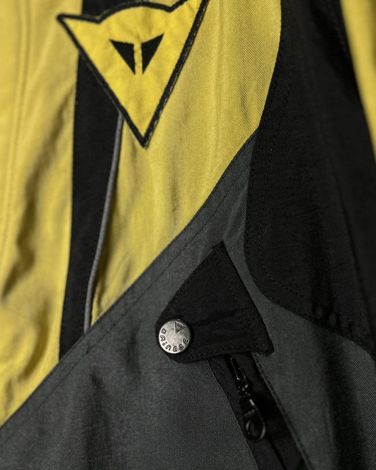 Dainese Dainese italy 90s Vintage Racing Jacket vale yellow 46 rossi Size US M / EU 48-50 / 2 - 6 Thumbnail