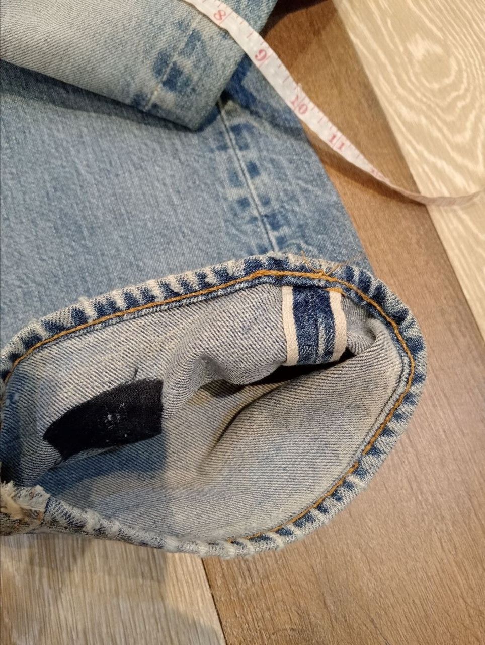 Levi's LEVI'S VINTAGE 501 REDLINE TOP #6 SELVEDGE DISTRESSED DENIM Size US 34 / EU 50 - 16 Thumbnail