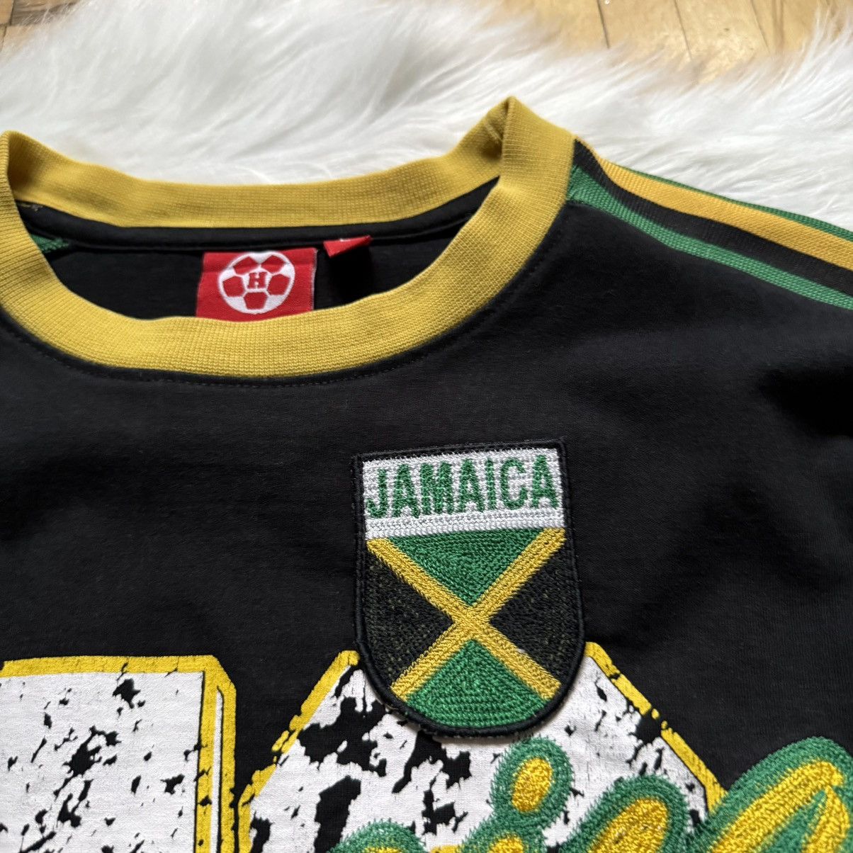 If Six Was Nine 📌 Vintage Y2K Jamaica Rasta Bob Marley Blokecore Sweatshirt Size US L / EU 52-54 / 3 - 4 Thumbnail