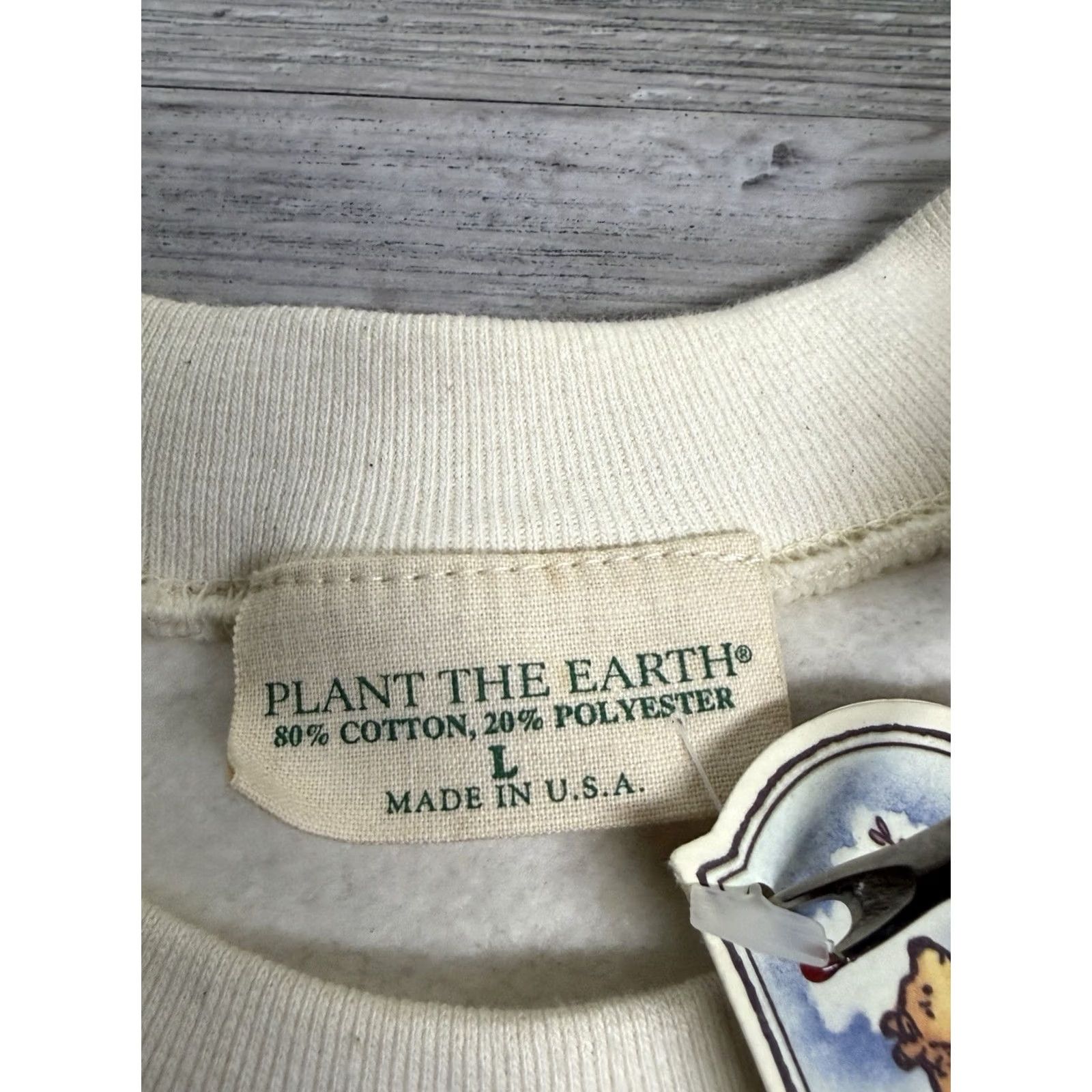 Vintage VINTAGE Classic Pooh Sweatshirt Shirt Womens Large White 90s Sketch Art NWT Size L / US 10 / IT 46 - 6 Thumbnail