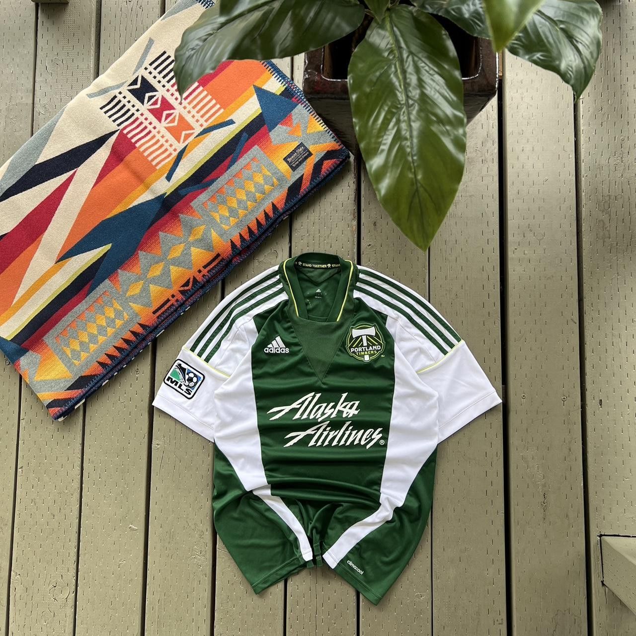 Adidas Portland Timbers Jersey Men's Medium Adidas Climacool Size US M / EU 48-50 / 2 - 2 Thumbnail