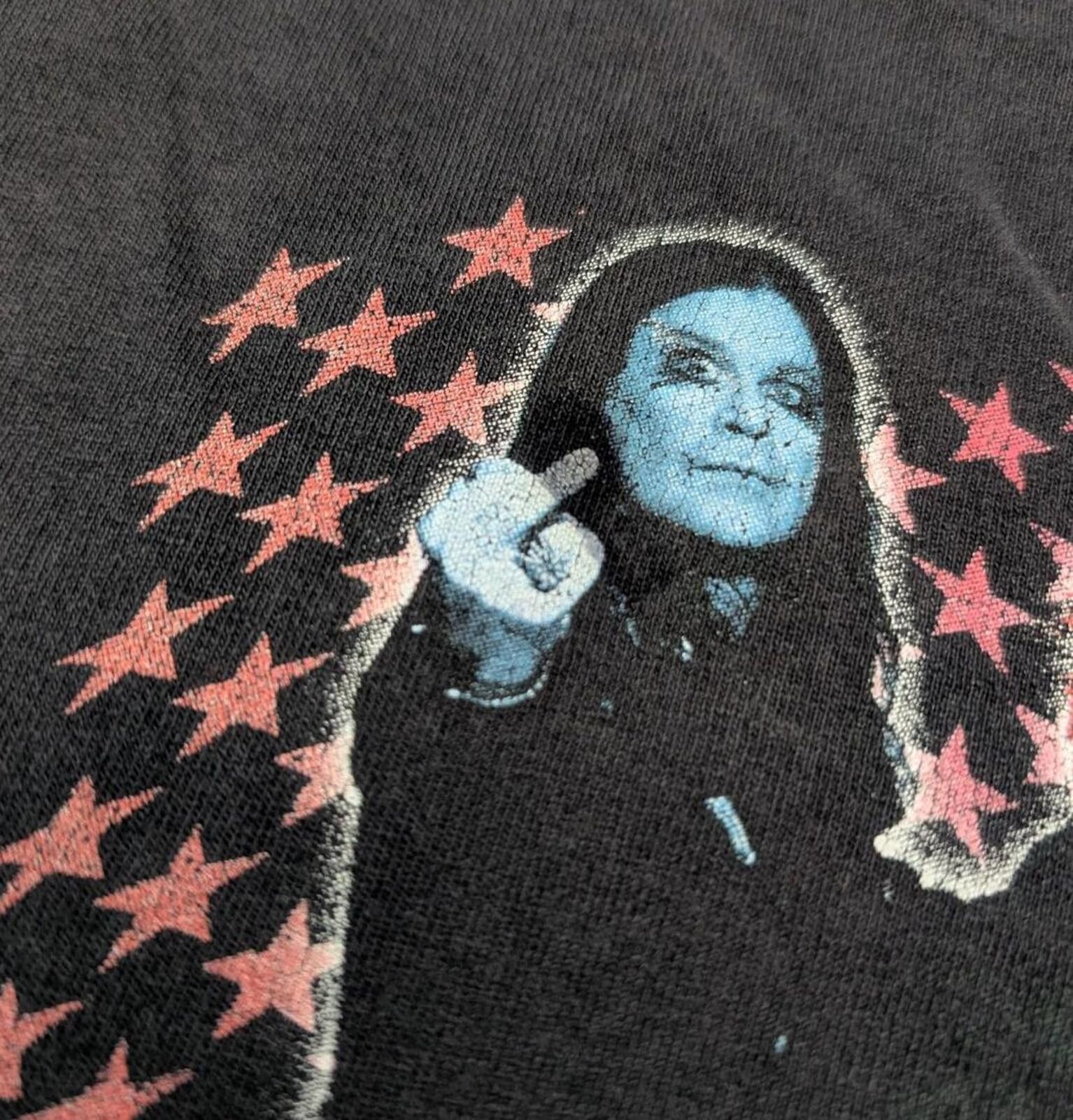 Vintage Vintage Y2K The Osbourne Family Values Ozzy Tv Promo T-shirt Size US XL / EU 56 / 4 - 7 Thumbnail