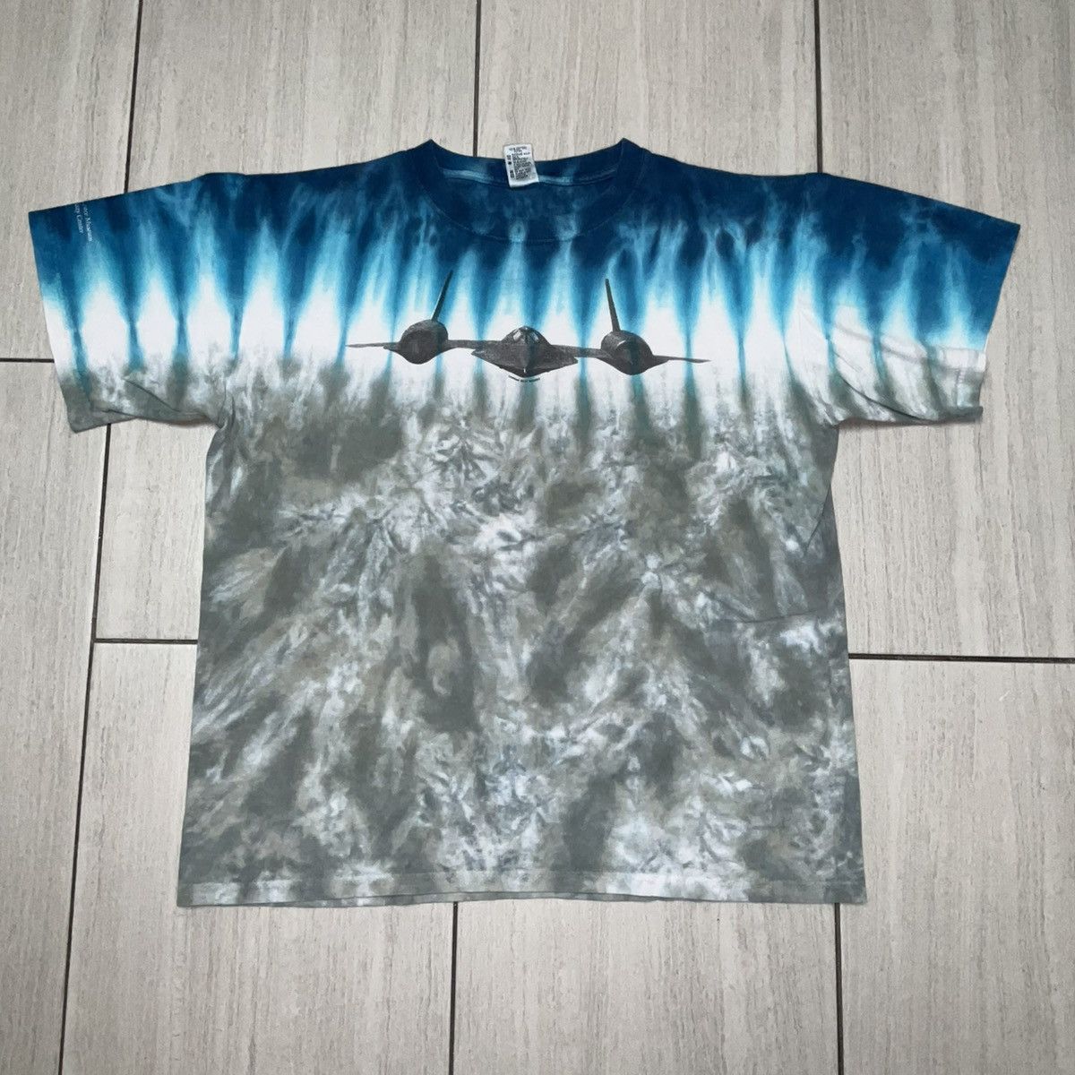 Vintage Vintage Lockhead SR-71 Blackbird T-shirt Size US M / EU 48-50 / 2 - 2 Thumbnail