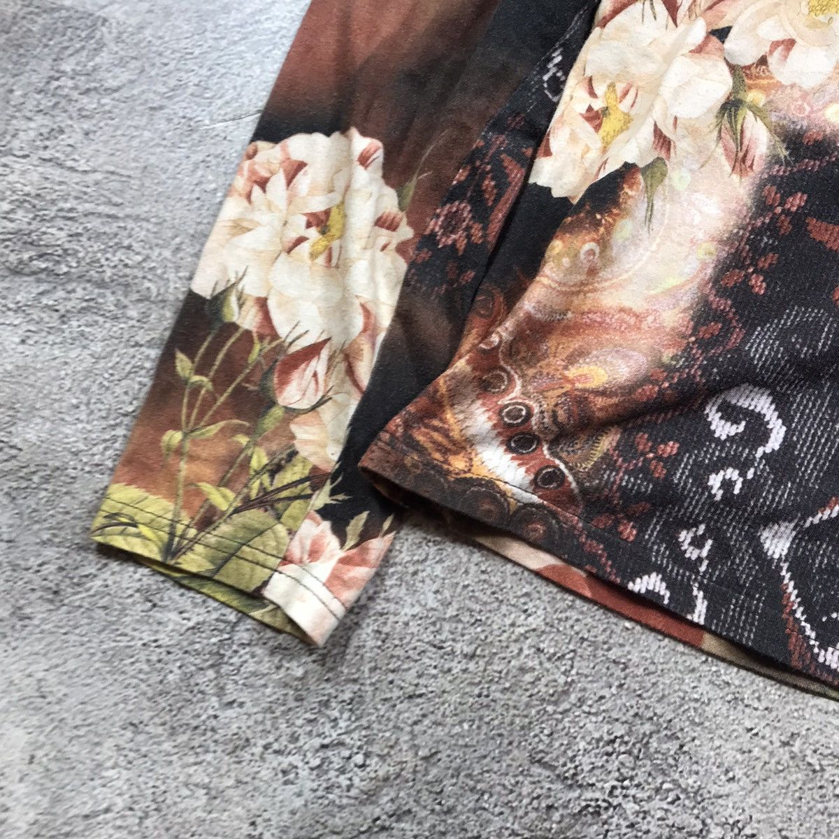 Vintage Vintage 90s Y2K All Over Print Floral Longsleeve Streetwear Size L / US 10 / IT 46 - 4 Thumbnail