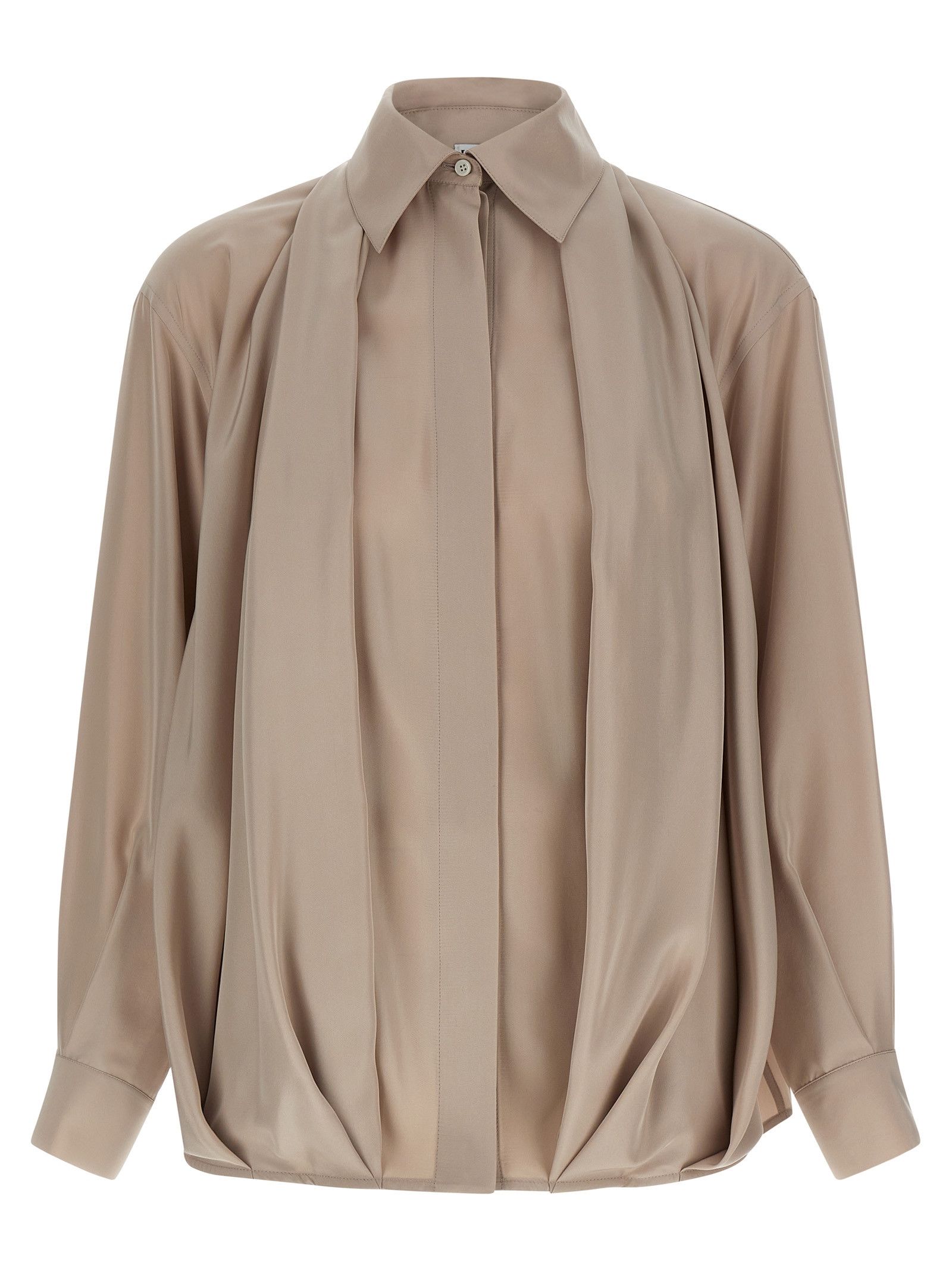 Loewe Silk draped shirt Size S / US 4 / IT 40 - 1 Thumbnail