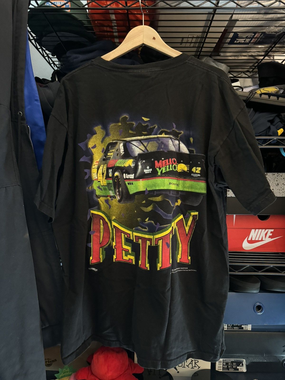 NASCAR × Nutmeg × Vintage Vintage 1994 Kyle Petty Nutmeg Tee Size US XL / EU 56 / 4 - 8 Thumbnail