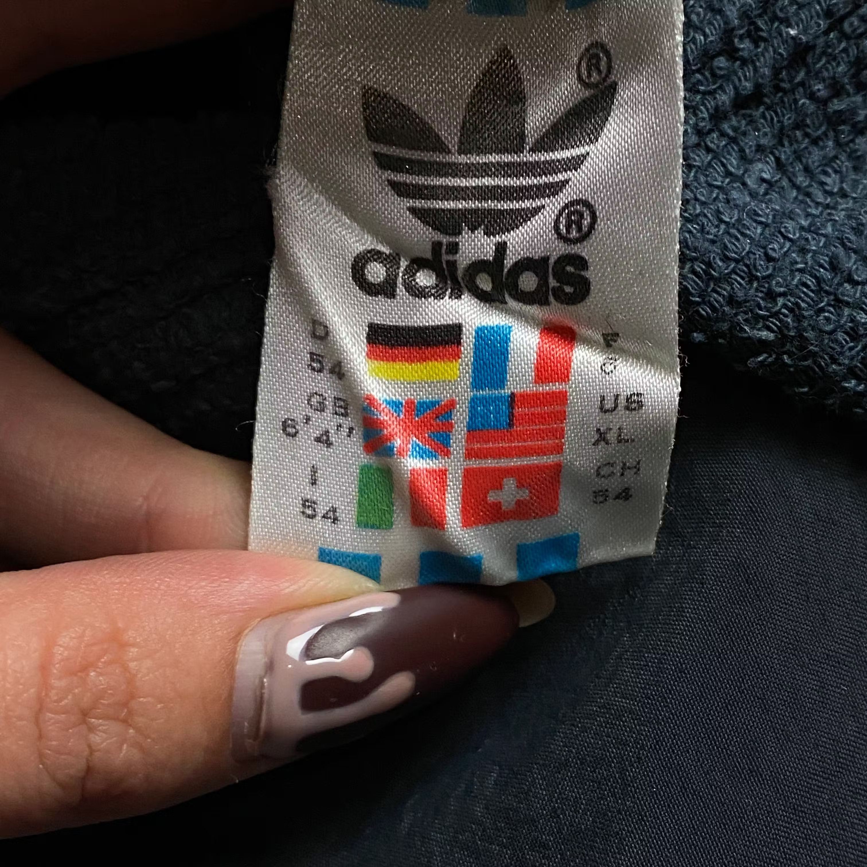 Adidas × Vintage Mens Adidas Vintage Jacket Size XL Size US XL / EU 56 / 4 - 5 Thumbnail