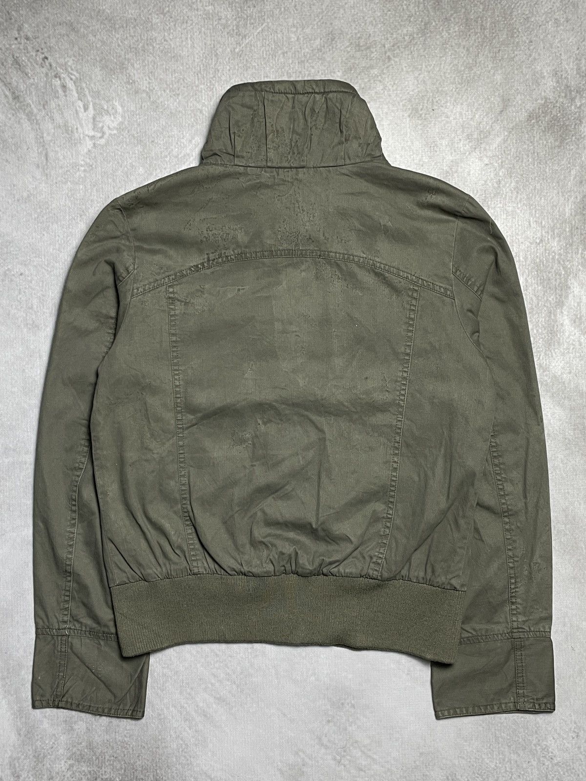 14th Addiction 2000’s Sly Bomber - Cyber Military Cargo Jacket Size US M / EU 48-50 / 2 - 10 Thumbnail