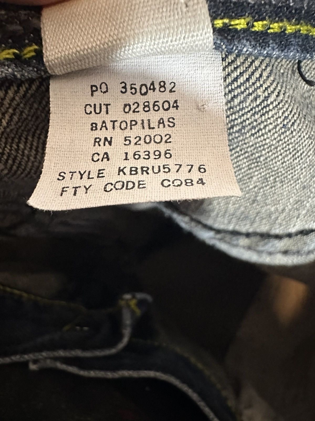 DKNY DKNY - 'SOHO' Relaxed Fit Blue Jeans Size US 38 / EU 54 - 8 Thumbnail