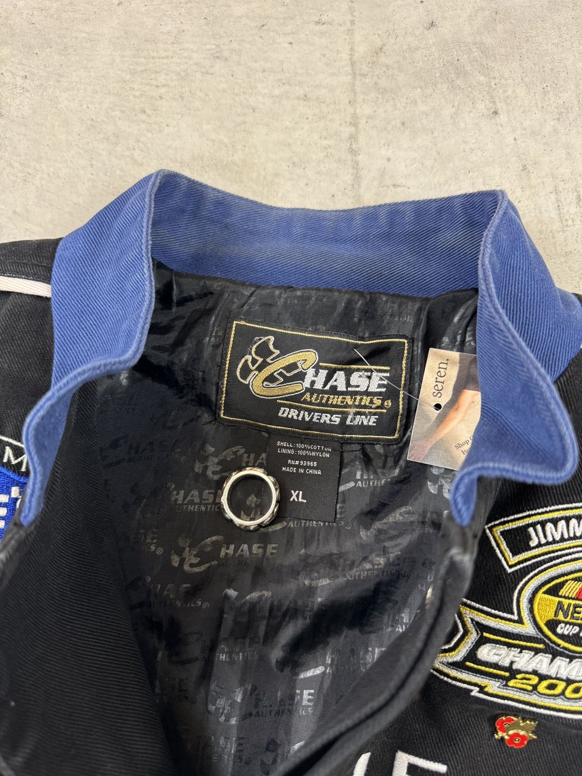 NASCAR 2000s Jimmy Johnson Racing Jacket Size US XL / EU 56 / 4 - 4 Thumbnail