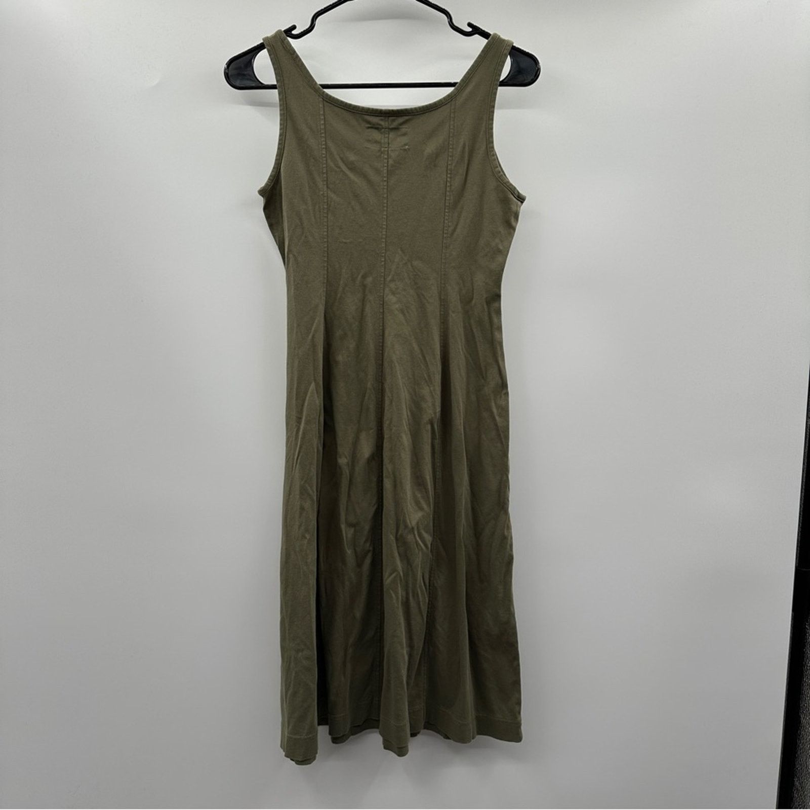everlane green dress The Shirtdress in Linen