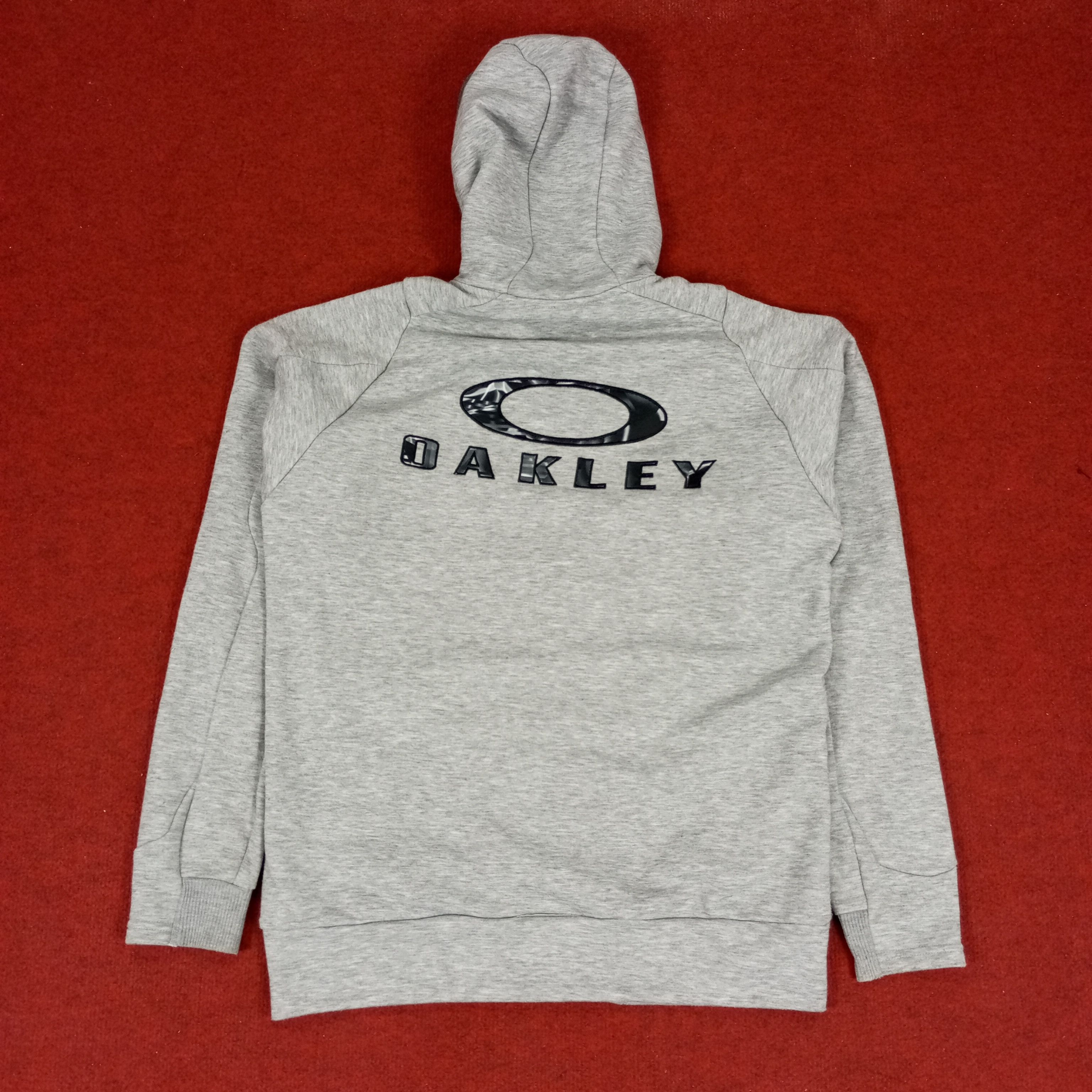 Oakley × Vintage Oakley Logo Spellout Design Zipper Hoodies Size US M / EU 48-50 / 2 - 1 Thumbnail