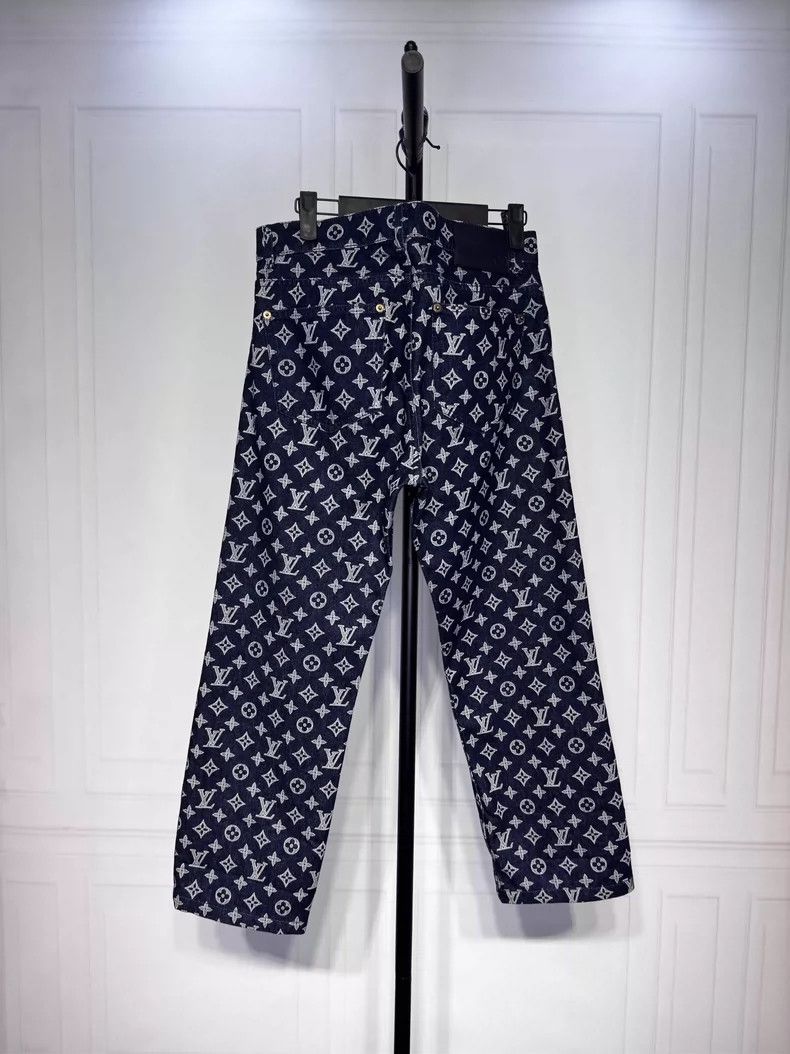 Louis Vuitton Louis Vuitton Low-rise printed jeans Size US 28 / EU 44 - 2 Thumbnail