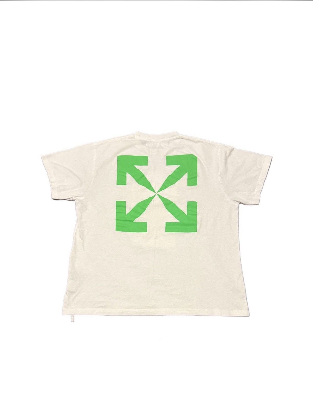 Off-White Pascal FOR EVER Painting T-Shirt Size US M / EU 48-50 / 2 - 2 Thumbnail