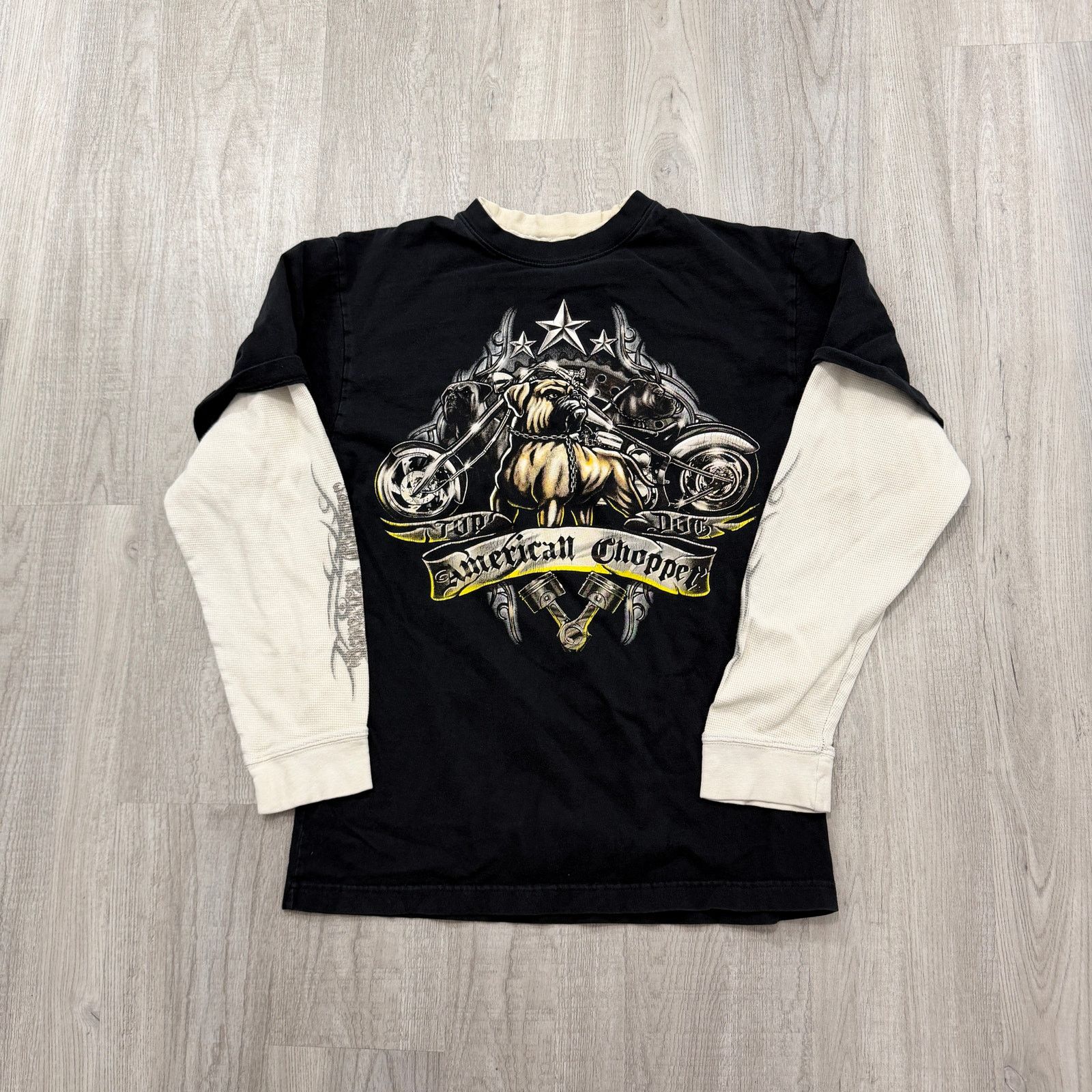 Vintage Vintage American Chopper Shirt Medium Motorcycle Thermal Size US M / EU 48-50 / 2 - 1 Thumbnail