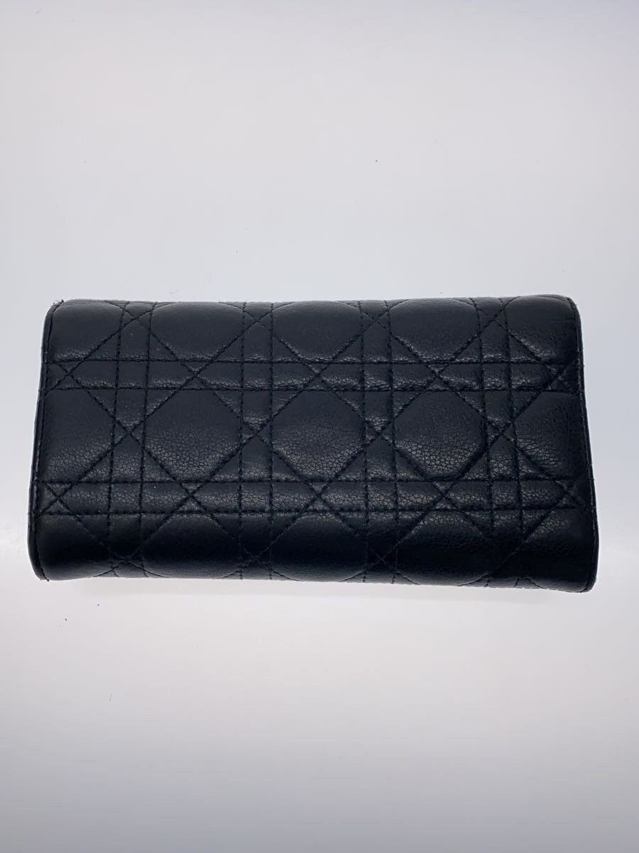 Dior Dior Cannage Quilted Leather Long Wallet Size ONE SIZE - 2 Thumbnail