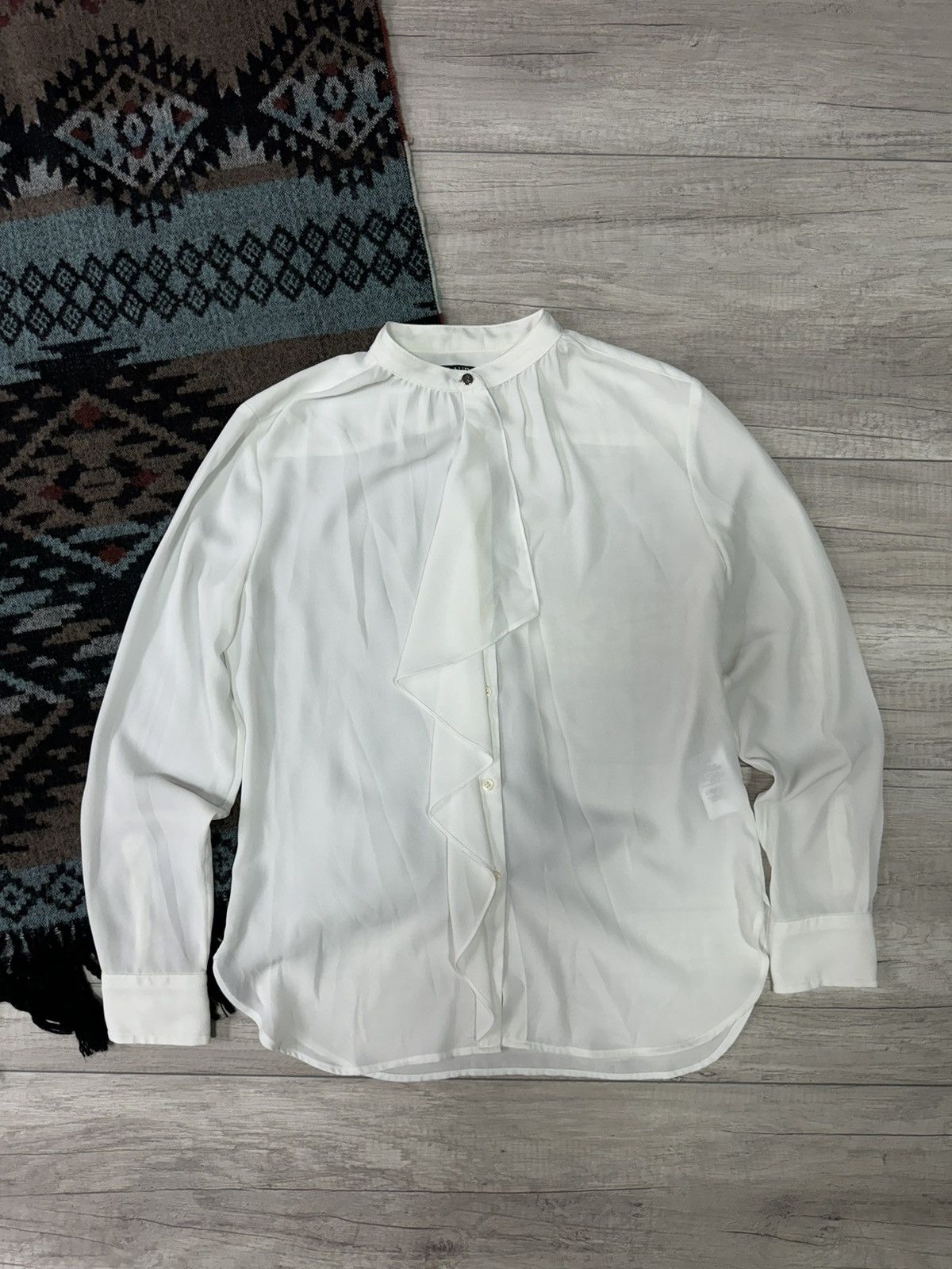 Ralph Lauren Ralph Lauren Ruffled blouse/shirt Size S / US 4 / IT 40 - 1 Thumbnail
