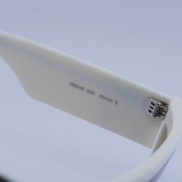 Off-White Off-White OERI14F MARION 0107 Sunglasses White Shield Frame Size ONE SIZE - 6 Thumbnail