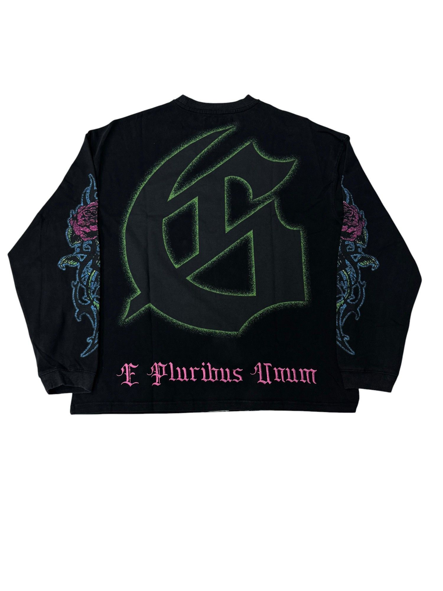 Godspeed Godspeed 'Vandal' LS Black Wash Tee Size US M / EU 48-50 / 2 - 2 Thumbnail