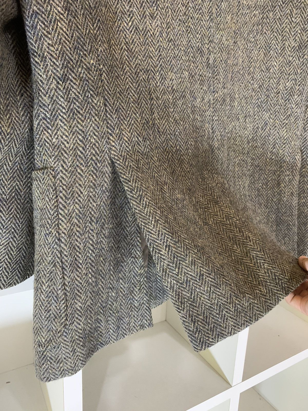 Harris Tweed Vintage Flying Cross x harris tweed wool jacket Size 42L - 10 Thumbnail