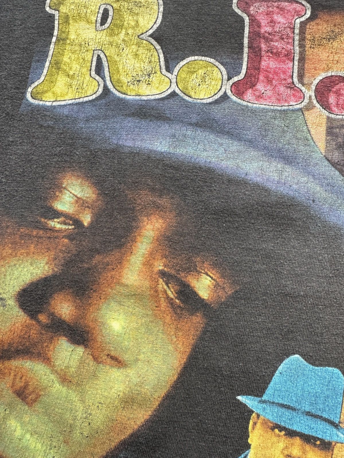 Vintage ‘90s Notorious BIG Biggie Rap Tee Shirt Memorial Nas Wu Tang Size US XL / EU 56 / 4 - 5 Thumbnail