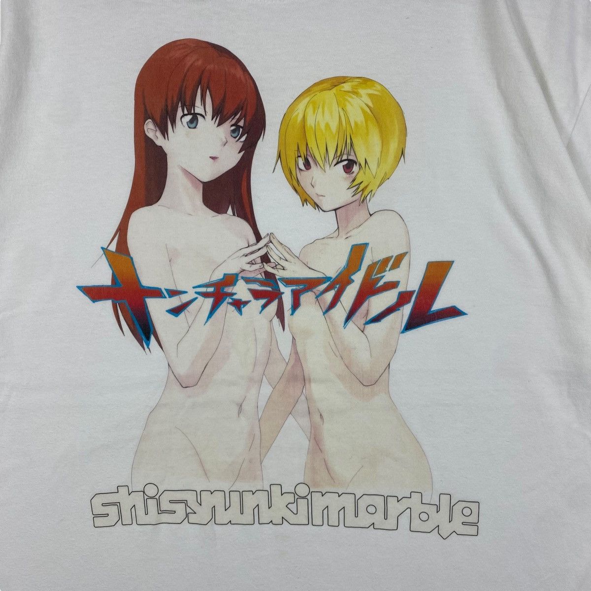 Anime × Japanese Brand SHISHUNKI MARBLE Inspired By Evangelion Asuka & Rei Anime Size US L / EU 52-54 / 3 - 2 Thumbnail