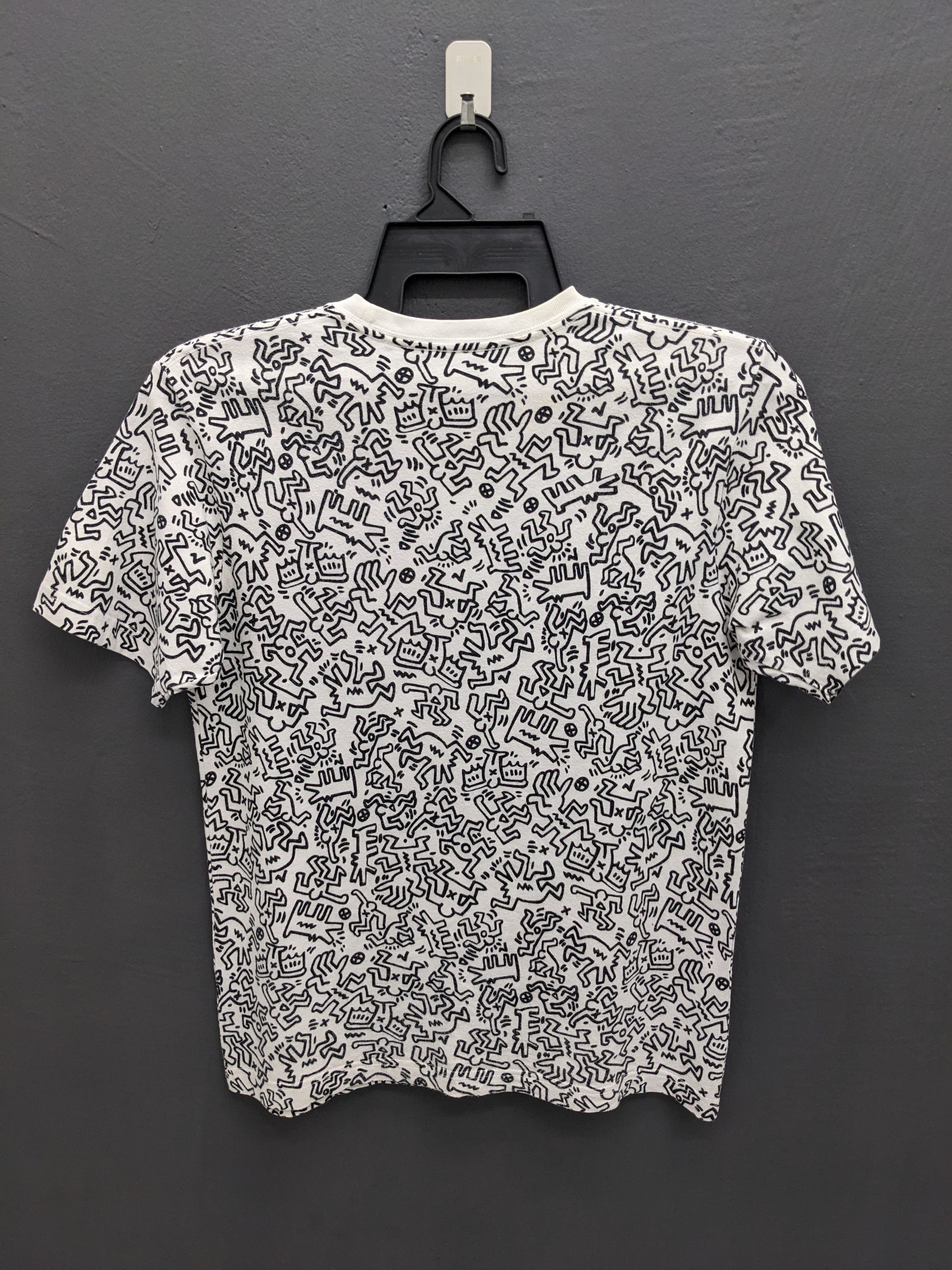 Art Comes First JAPANESE BRAND X KEITH HARING ART TSHIRT Size US M / EU 48-50 / 2 - 4 Thumbnail