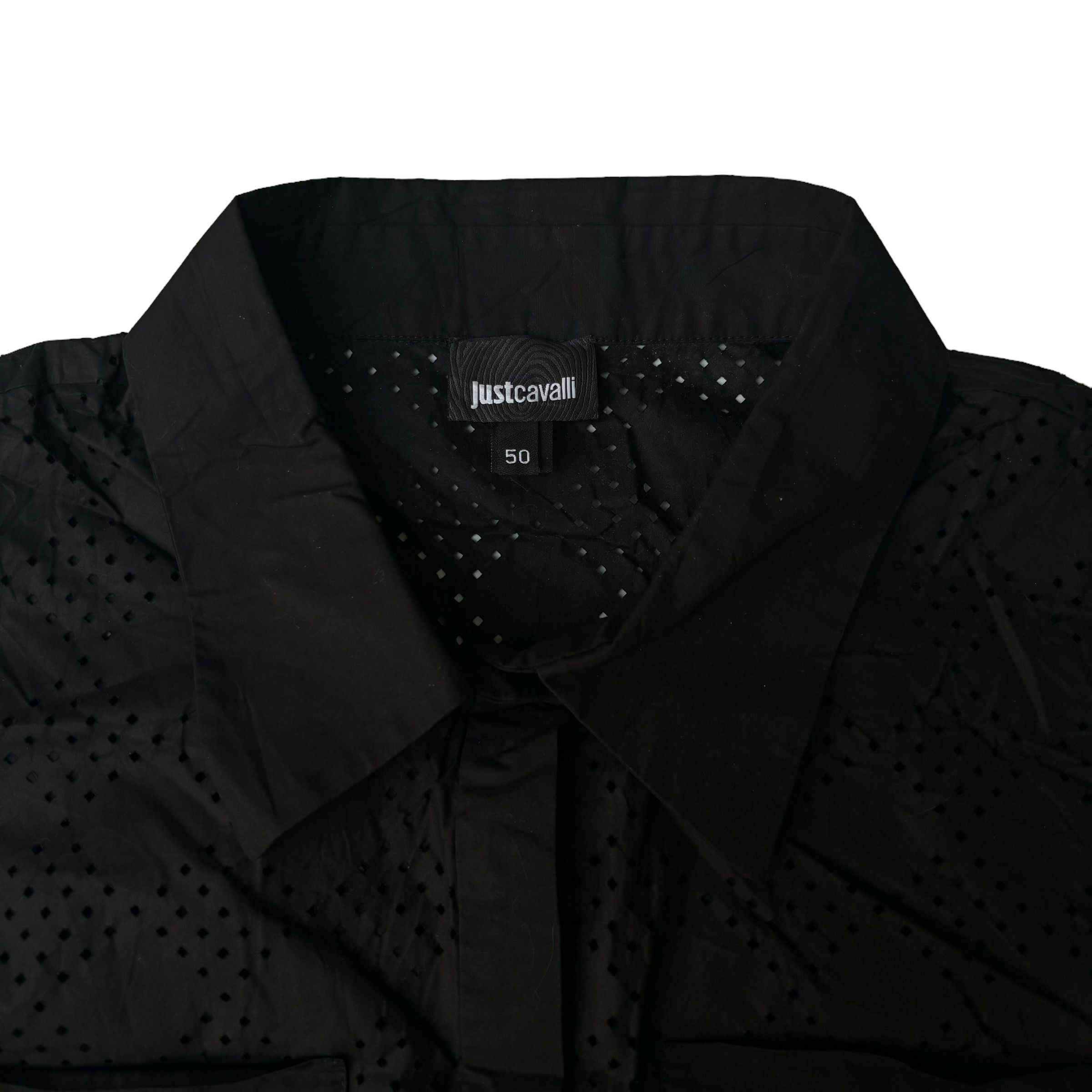 Just Cavalli Just Cavalli Mesh Shirt Size XL / US 12-14 / IT 48-50 - 7 Thumbnail