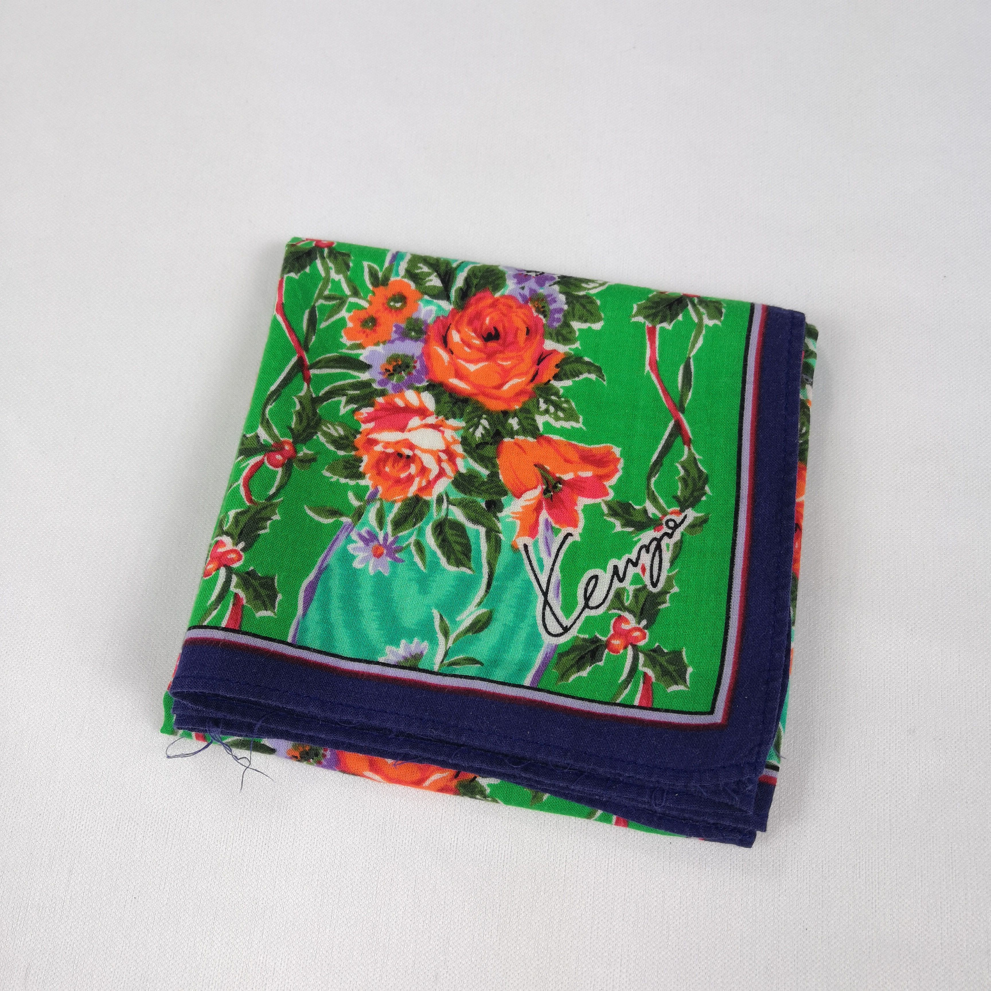 Kenzo Vintage Kenzo Handkerchief Neckerchief Bandana Size ONE SIZE - 4 Thumbnail