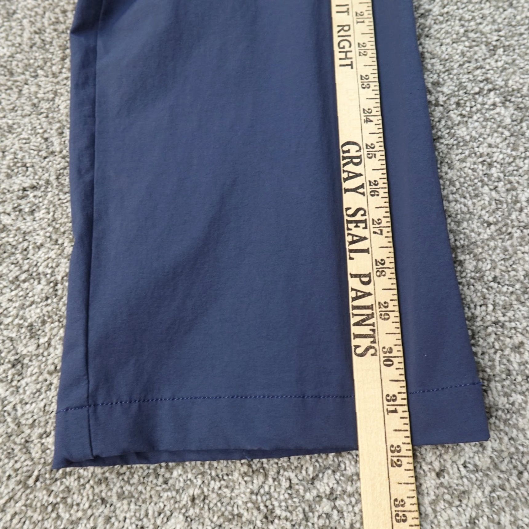 Vineyard Vines Vineyard Vines Pants Mens 44X32 Blue OTG Tech Performance Chino Golf Stretch Pants Size US 44 / EU 60 - 3 Thumbnail