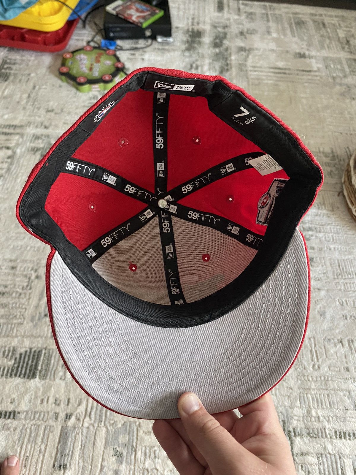 New Era New Era - Minnesota Twins Script Hat Red - Size 7 1/2 Size ONE SIZE - 2 Thumbnail