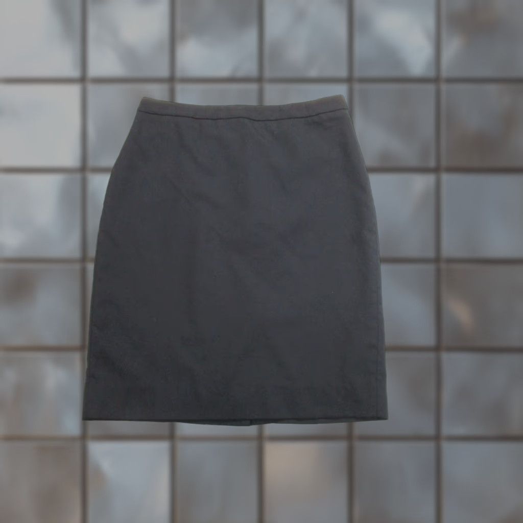 J.Crew VINTAGE J. Crew Wool Pencil Skirt Womens 4 Black Formal Business Career Academia School Size 27" / US 4 / IT 40 - 1 Thumbnail