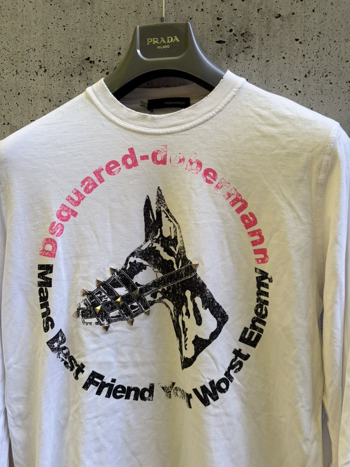 Dsquared2 F/W2007 ‘Mans Best Friend’ dog bite Long Sleeve Size US S / EU 44-46 / 1 - 3 Thumbnail