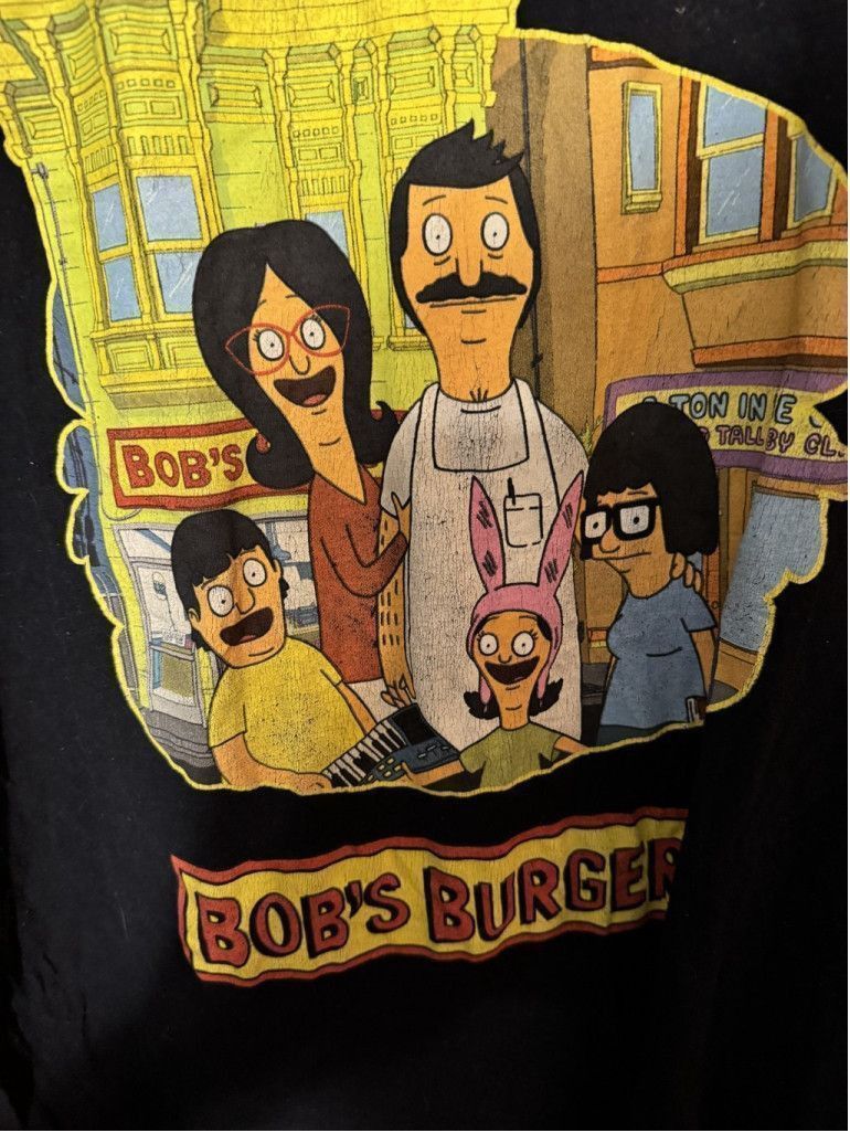 The Unbranded Brand Bob's Burgers Characters S/S T-Shirt Men's Size XL Black Size US XL / EU 56 / 4 - 3 Thumbnail