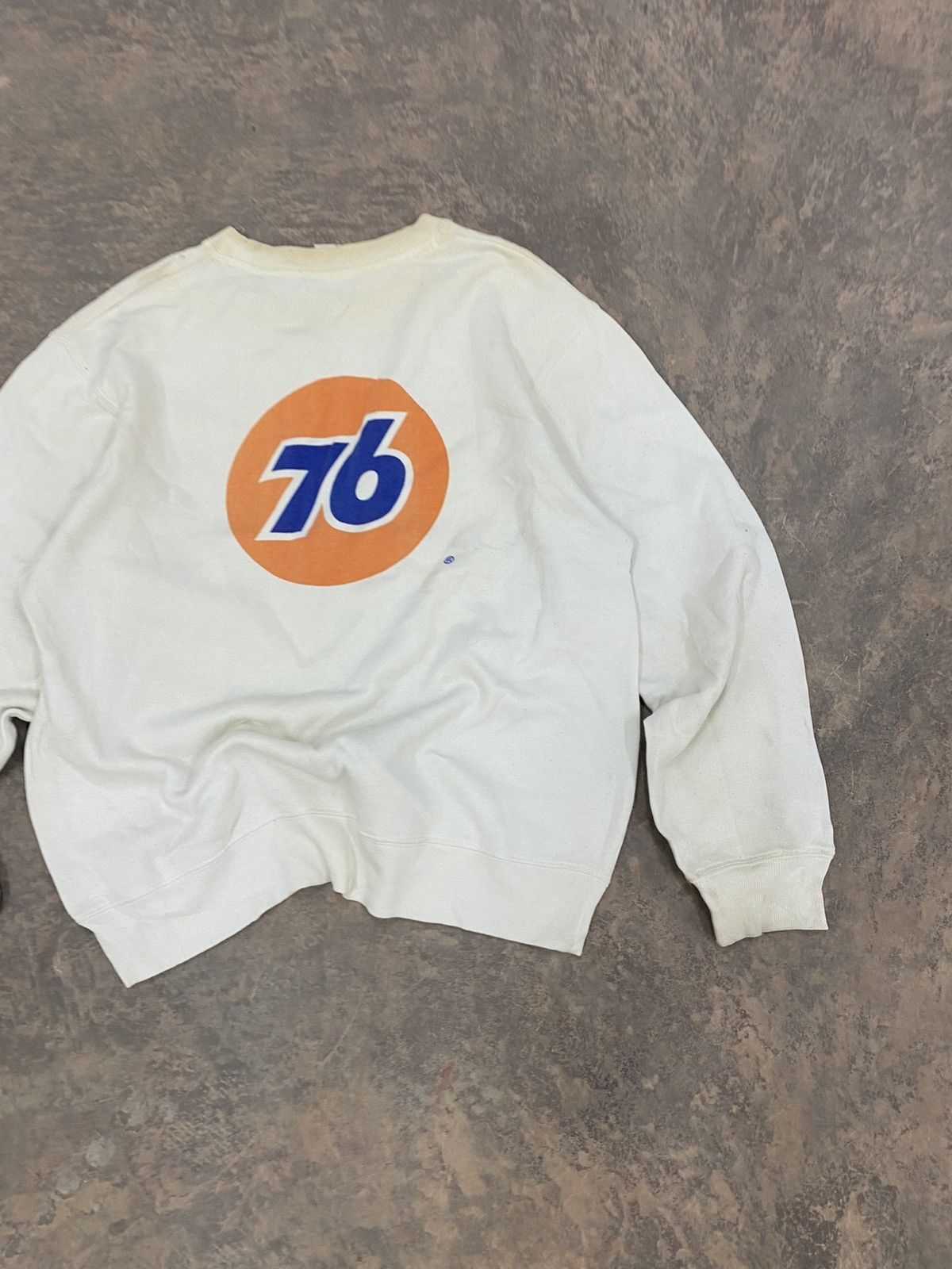 Vintage 1990s -Vintage Union 76 Lubricants Sweater Size US L / EU 52-54 / 3 - 4 Thumbnail