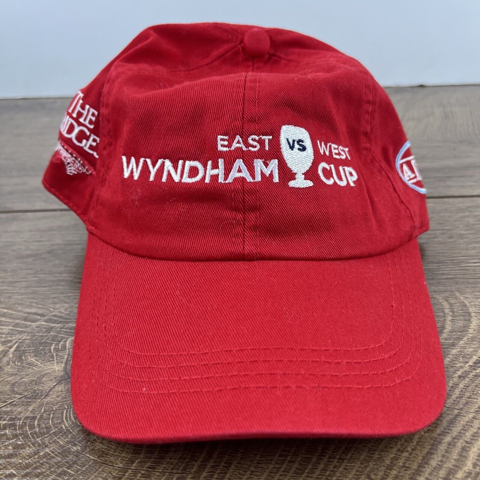 Other Wyndham Cup Hat East vs West Hat Red Cap Adjustable Hat Red Size ONE SIZE - 3 Thumbnail