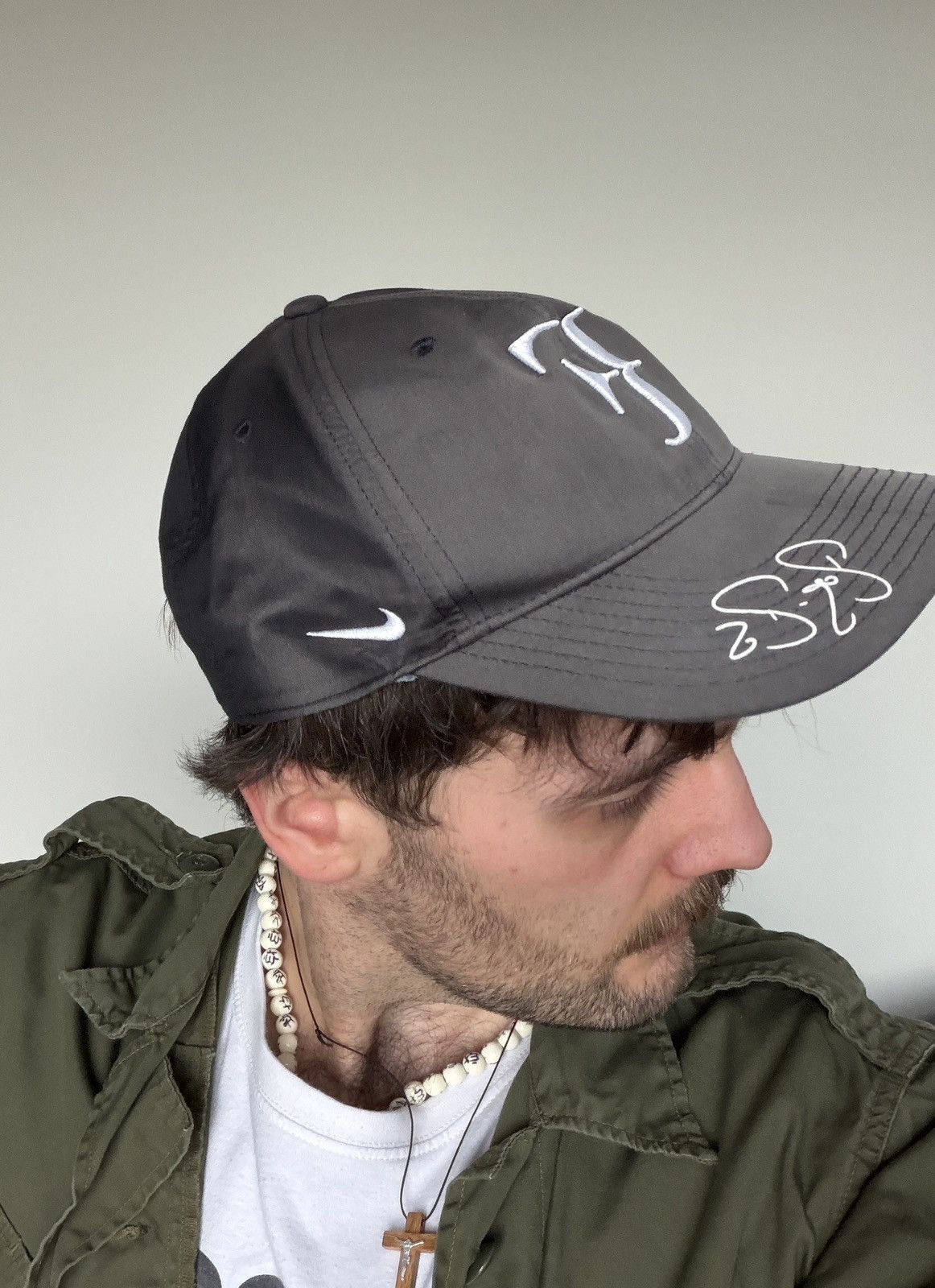 Nike Nike x RF Roger Federer Gradient Gray Black Cap Size ONE SIZE - 11 Thumbnail
